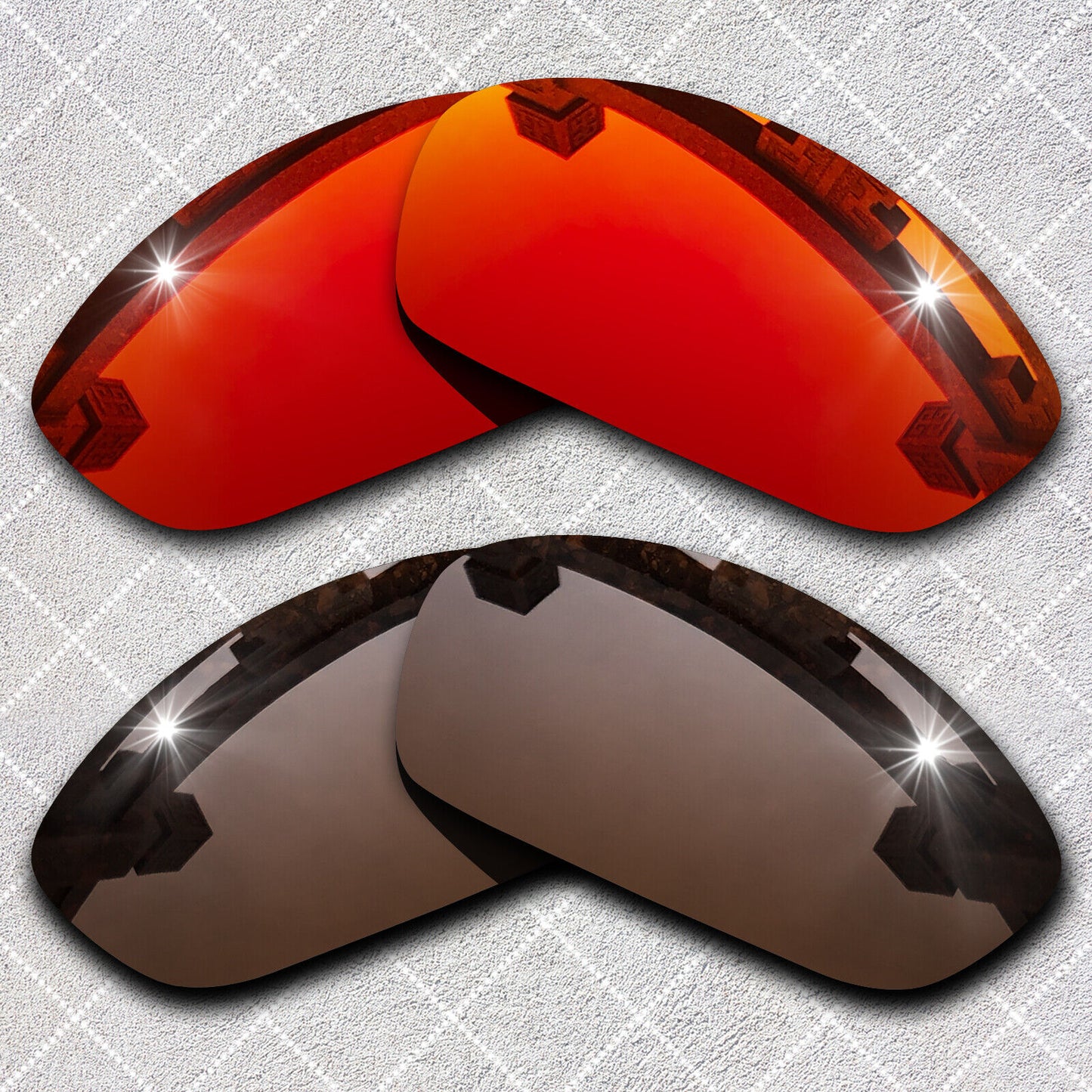 HeyRay Replacement Lenses for Monster Dog Sunglasses Polarized - Options