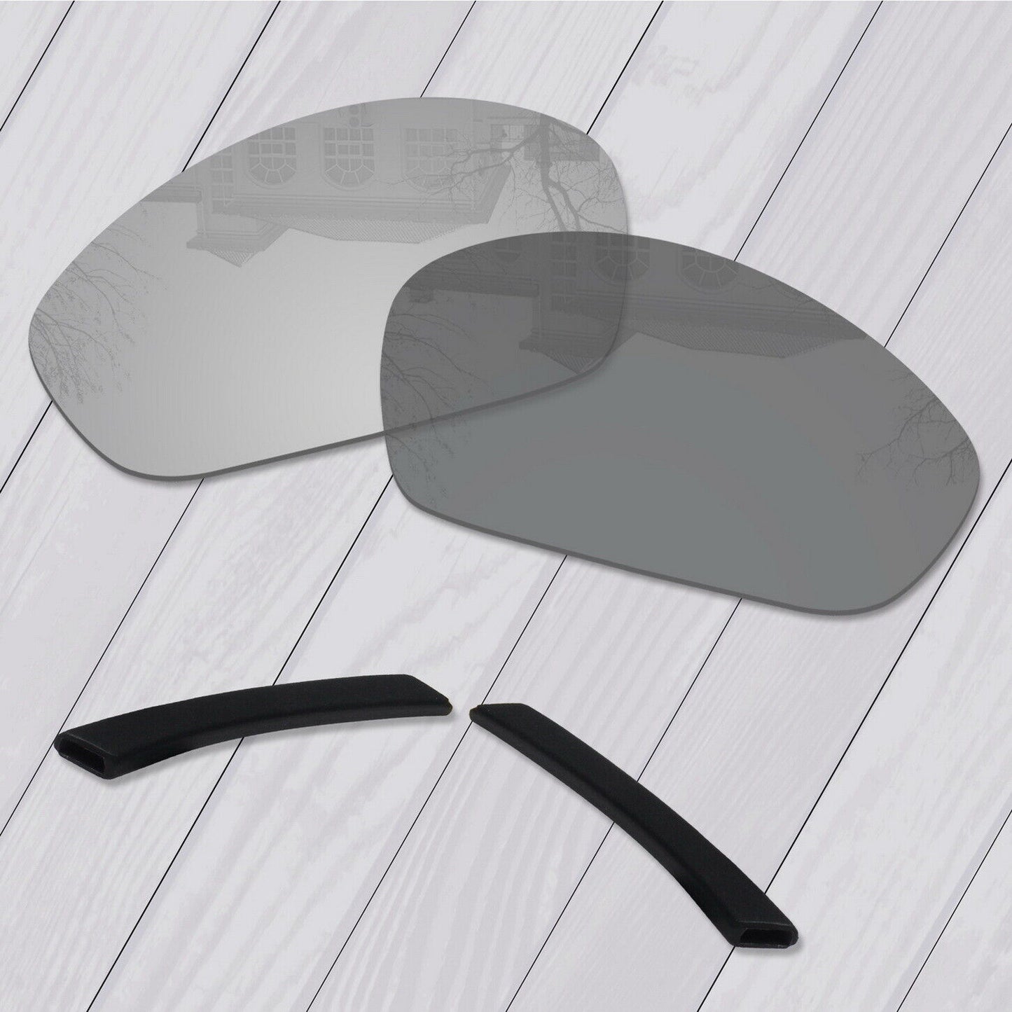 POLARIZED Replacement Lenses & Kit For-Oakley Straight Jacket 2007 Anti-Scratch