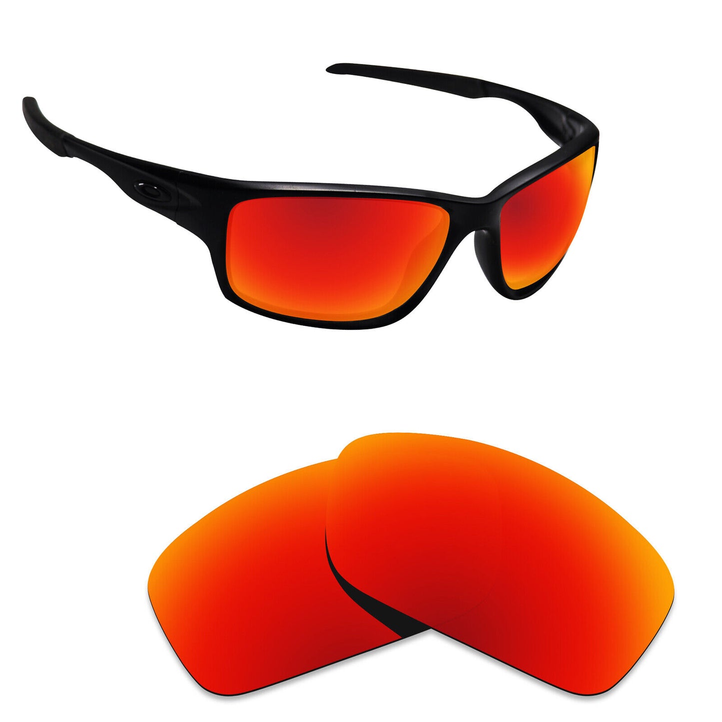 Hawkry Polarized Replacement Lenses for-Oakley Canteen 2014 Sunglass - Options