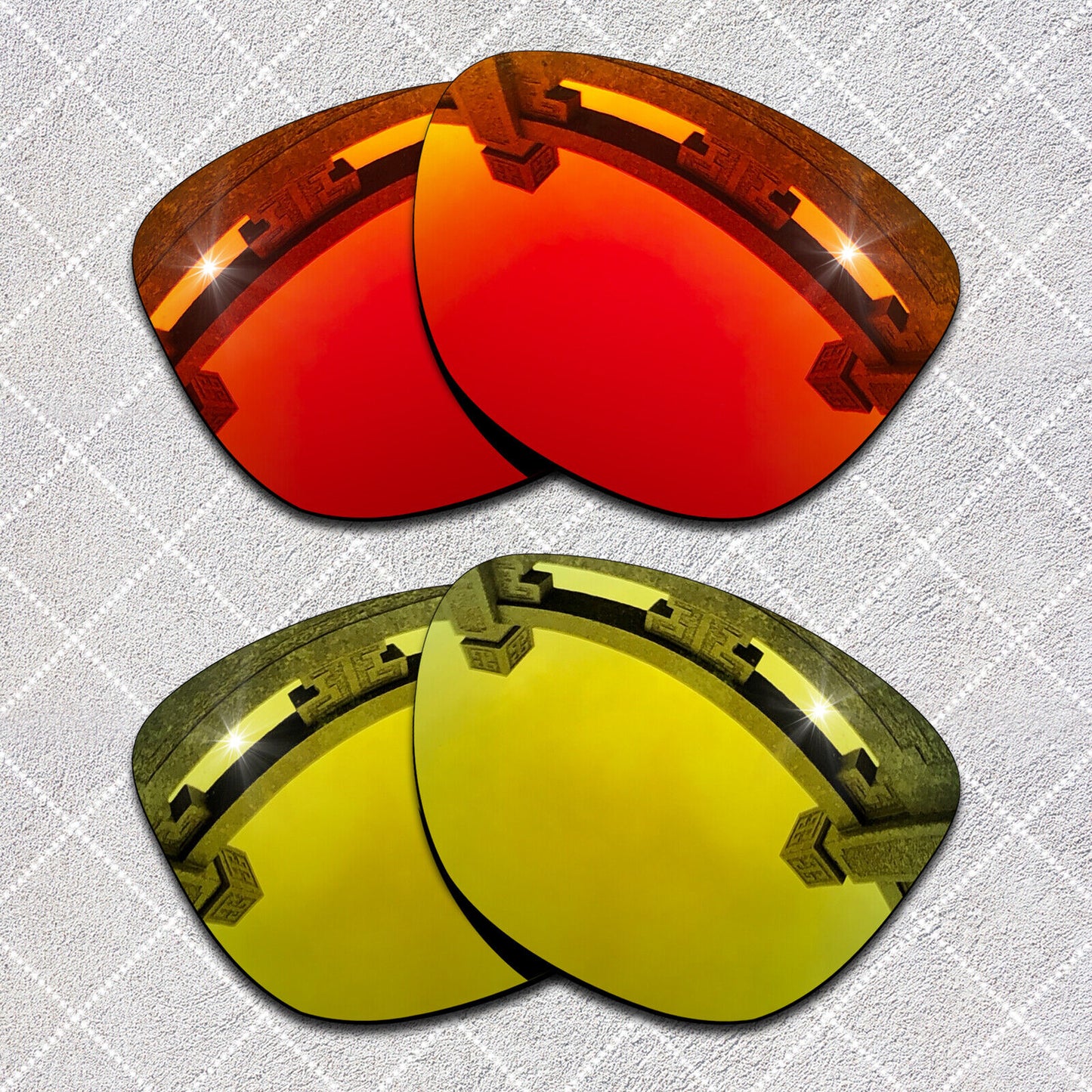 HeyRay Replacement Lenses for Frogskins OO9013 Sunglasses Polarized -Opt