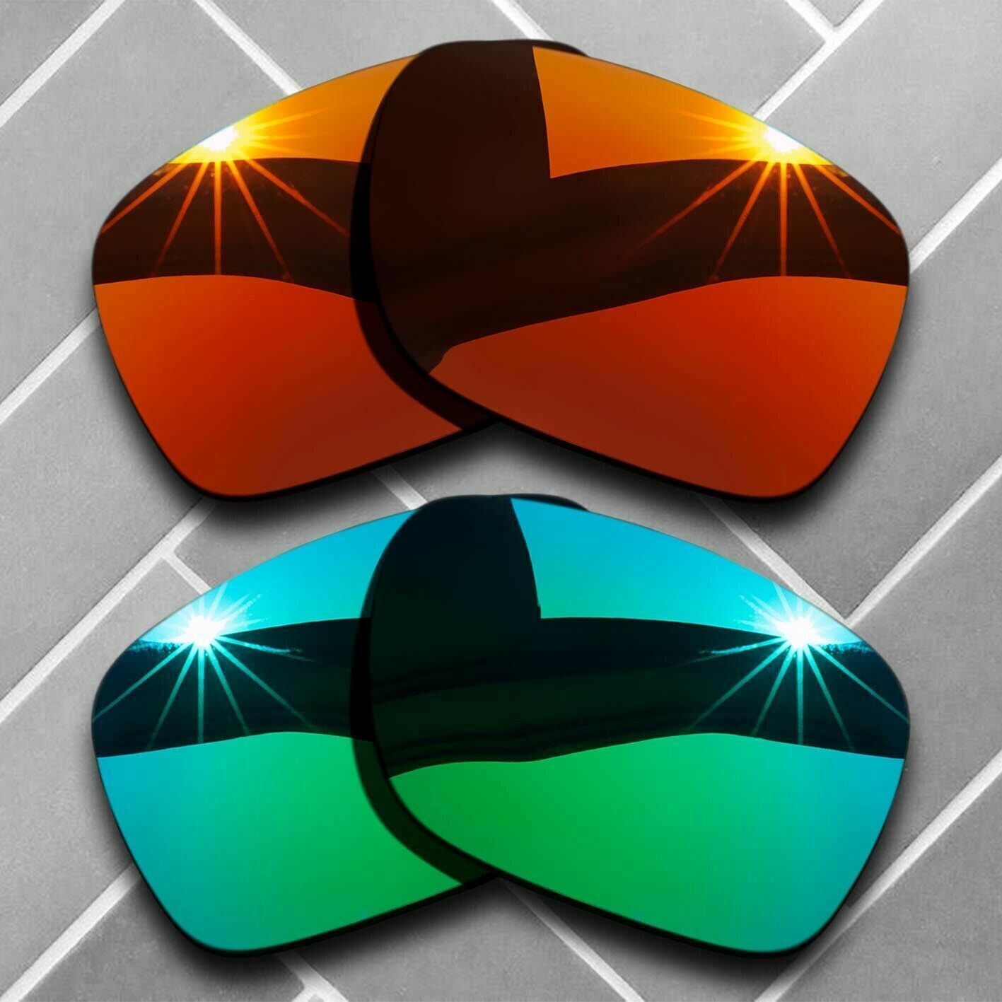 Anti-Scratch Replacement lenses for-Oakley Holbrook Polarized Multiple Choices