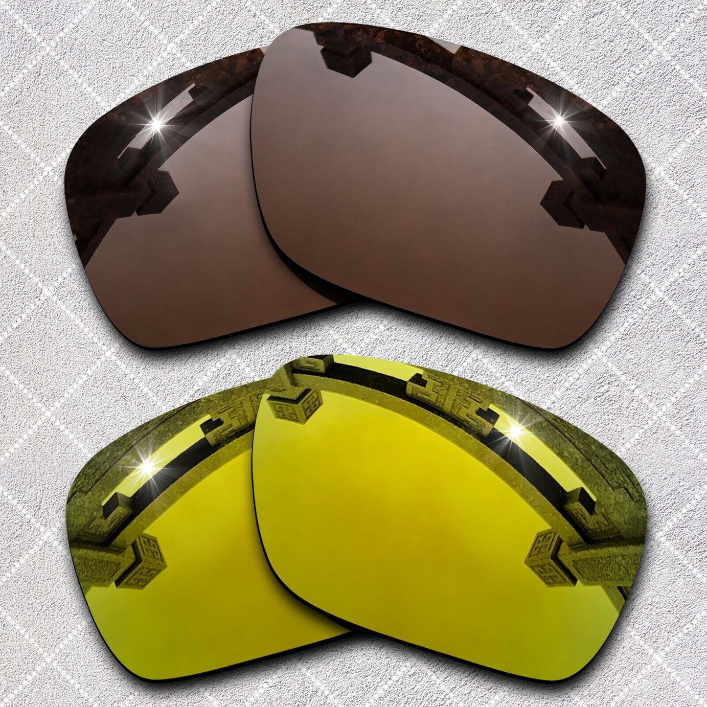 HeyRay Replacement Lenses for Double Edge OO9380 Sunglasses Polarized - Options