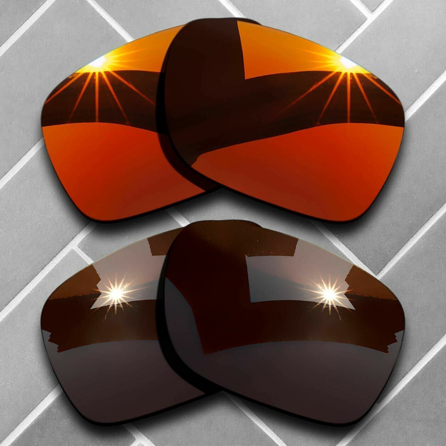 Anti-Scratch Replacement lenses for-Oakley Holbrook Polarized Multiple Choices