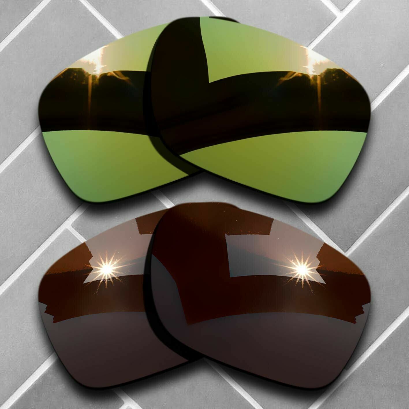 Anti-Scratch Replacement lenses for-Oakley Holbrook Polarized Multiple Choices