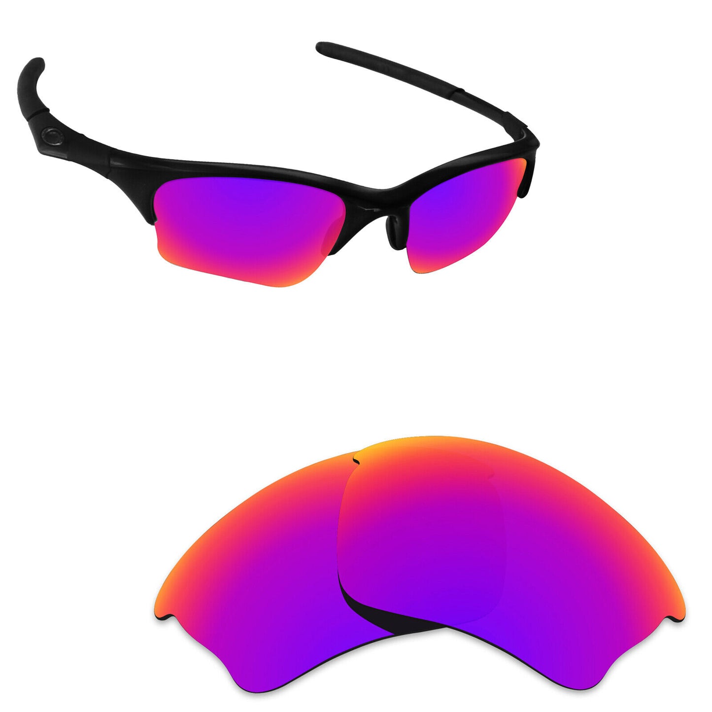 Hawkry Polarized Replacement Lens for-Oakley Half Jacket XLJ Sunglass - Multiple