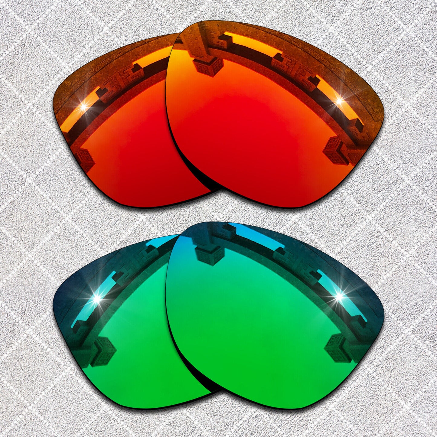 HeyRay Replacement Lenses for Frogskins Hybrid OO9289 Sunglasses Polarized-Opt