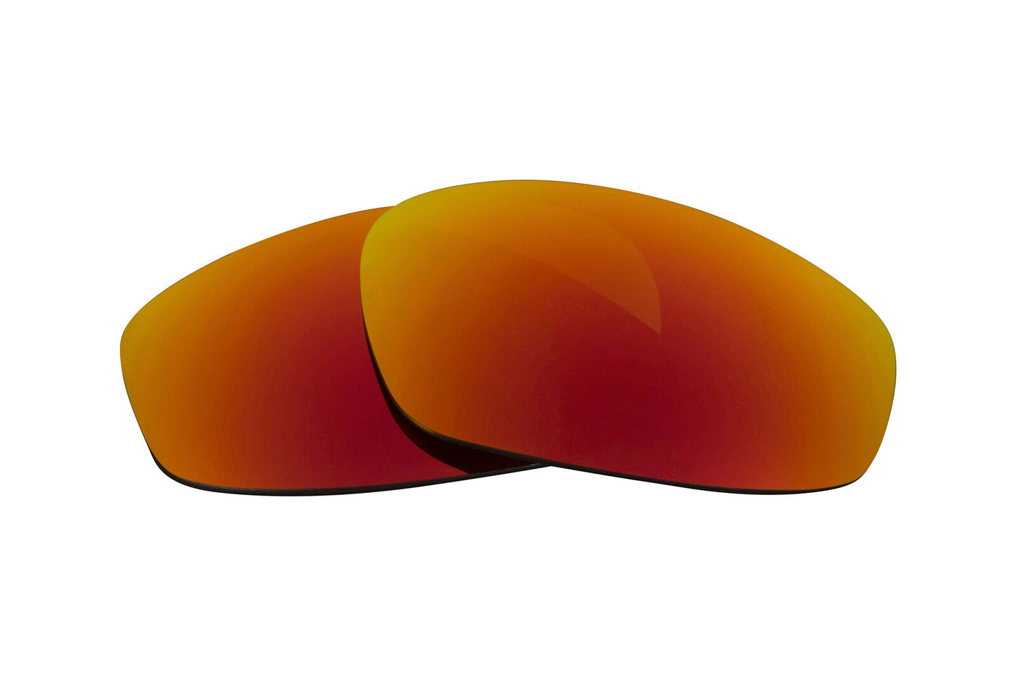 LenSwitch Replacement Lenses for Oakley Wind Jacket Sunglasses Red Mirror