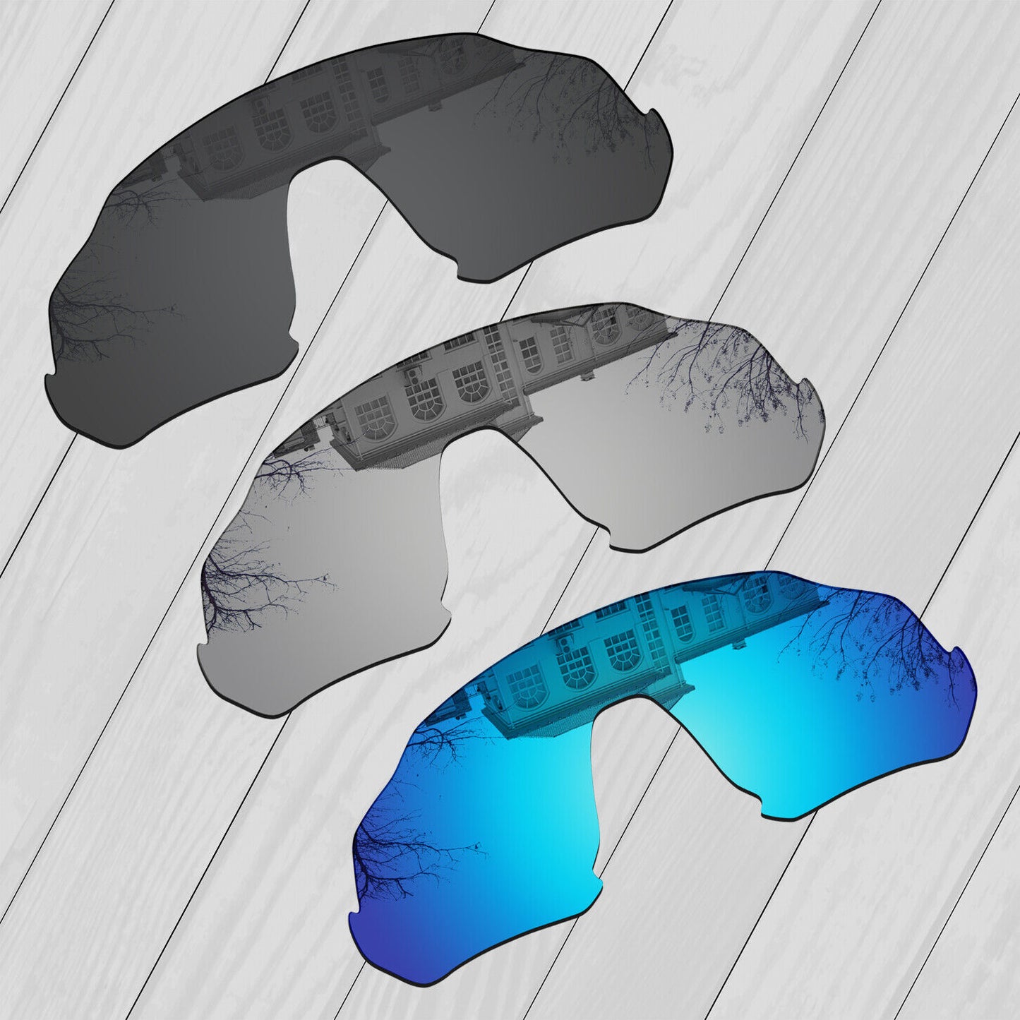 POLARIZED Replacement Lens & Kit For-Oakley Flight Jacket OO9401 Anti-Scratch