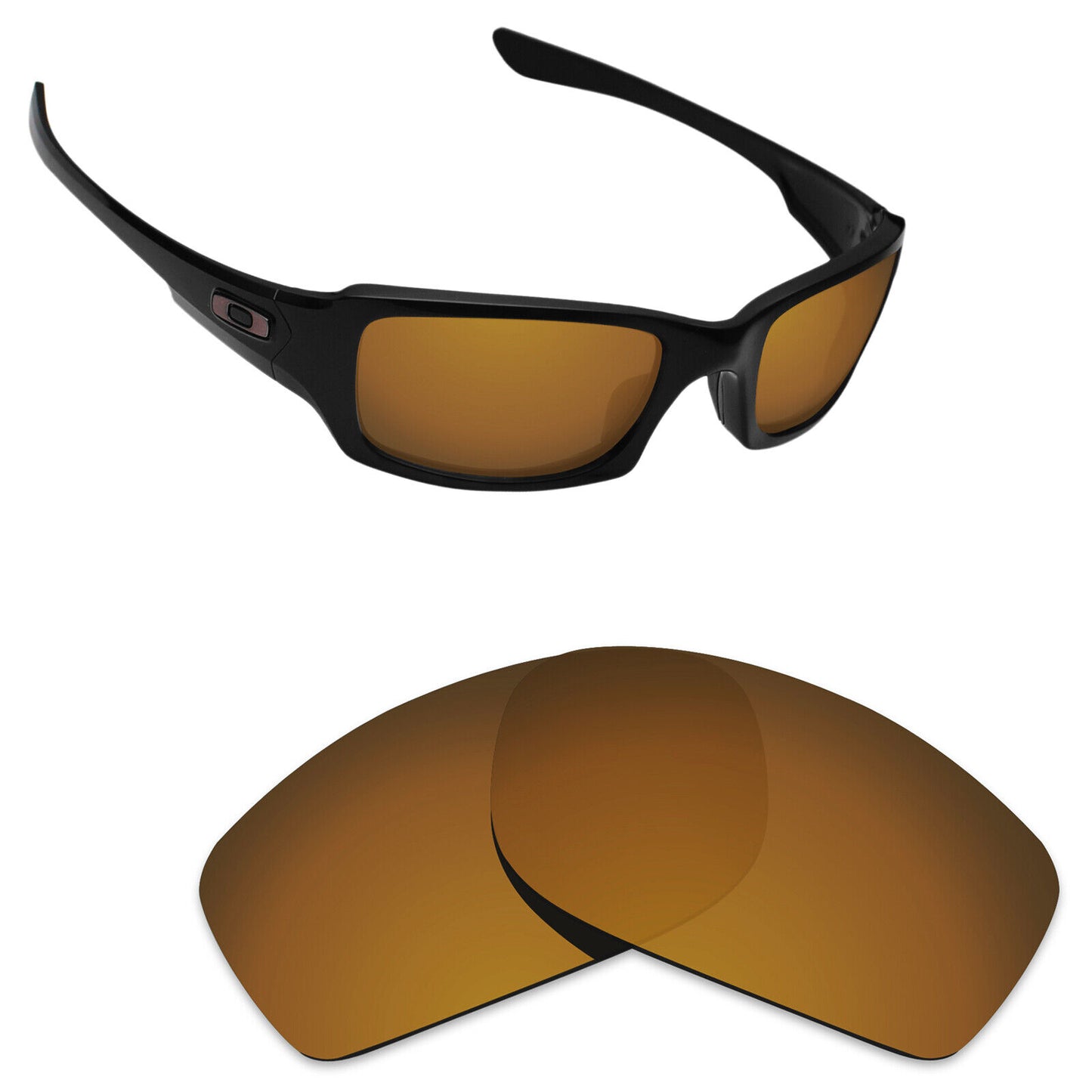 Hawkry Polarized Replacement Lenses for-Oakley Fives Squared Sunglass - Multiple