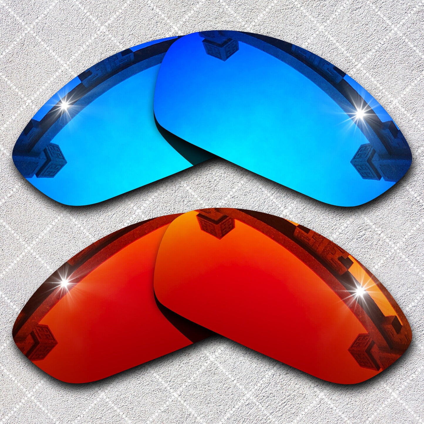 HeyRay Replacement Lenses for Monster Dog Sunglasses Polarized -Opt