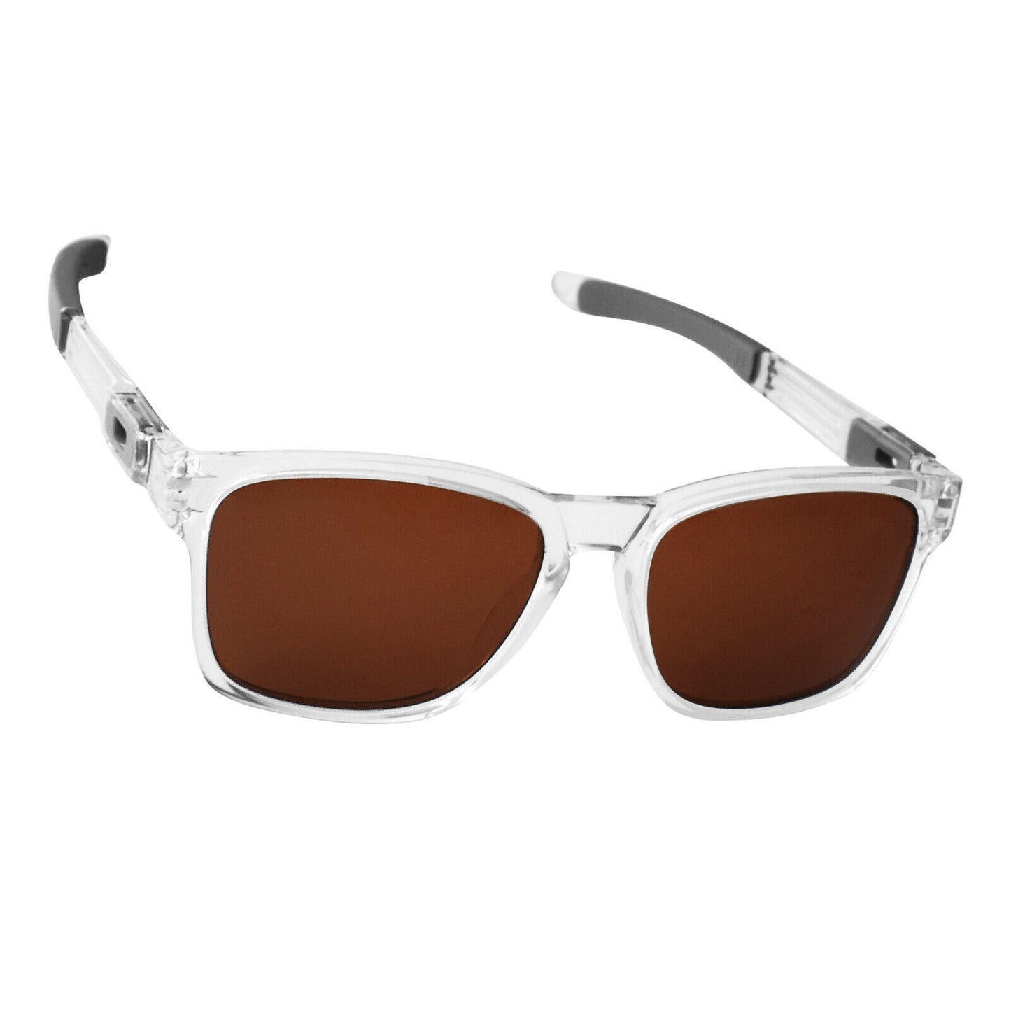 Hawkry Polarized Replacement Lenses for-Oakley Catalyst Sunglass Bronze Brown