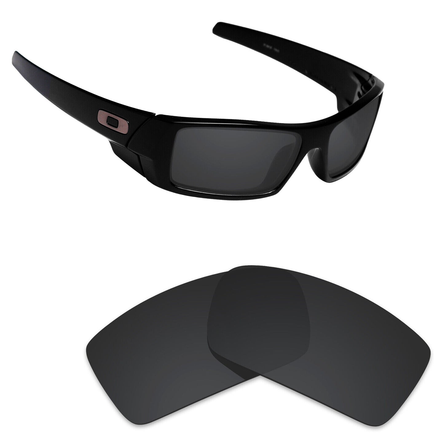 Hawkry Polarized Replacement Lenses for-Oakley Gascan Asian Fit (AF) OO910 - Opt