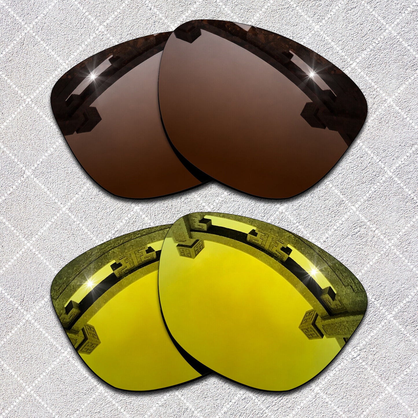 HeyRay Replacement Lenses for Frogskins OO9013 Sunglasses Polarized -Opt