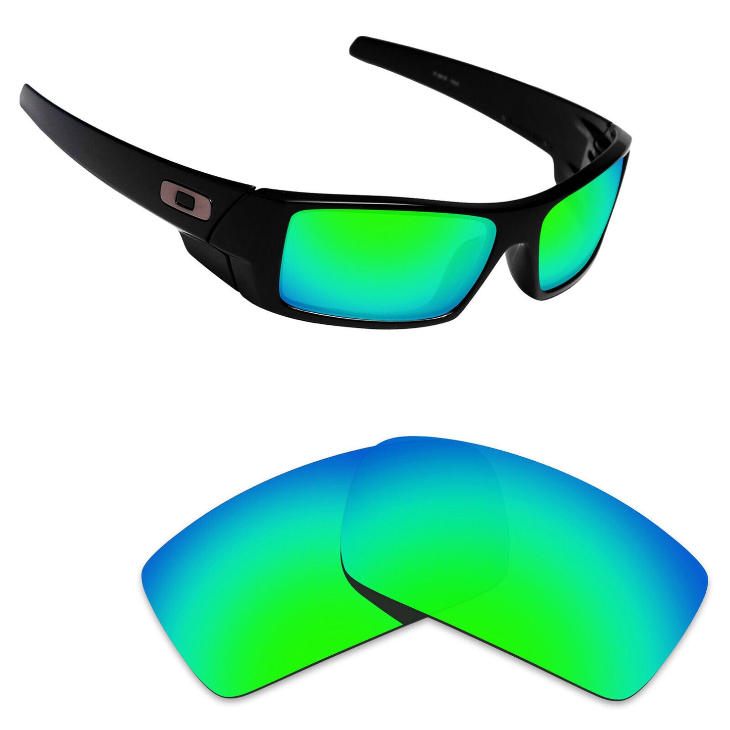 Hawkry Polarized Replacement Lenses for-Oakley Gascan Asian Fit (AF) OO910 - Opt