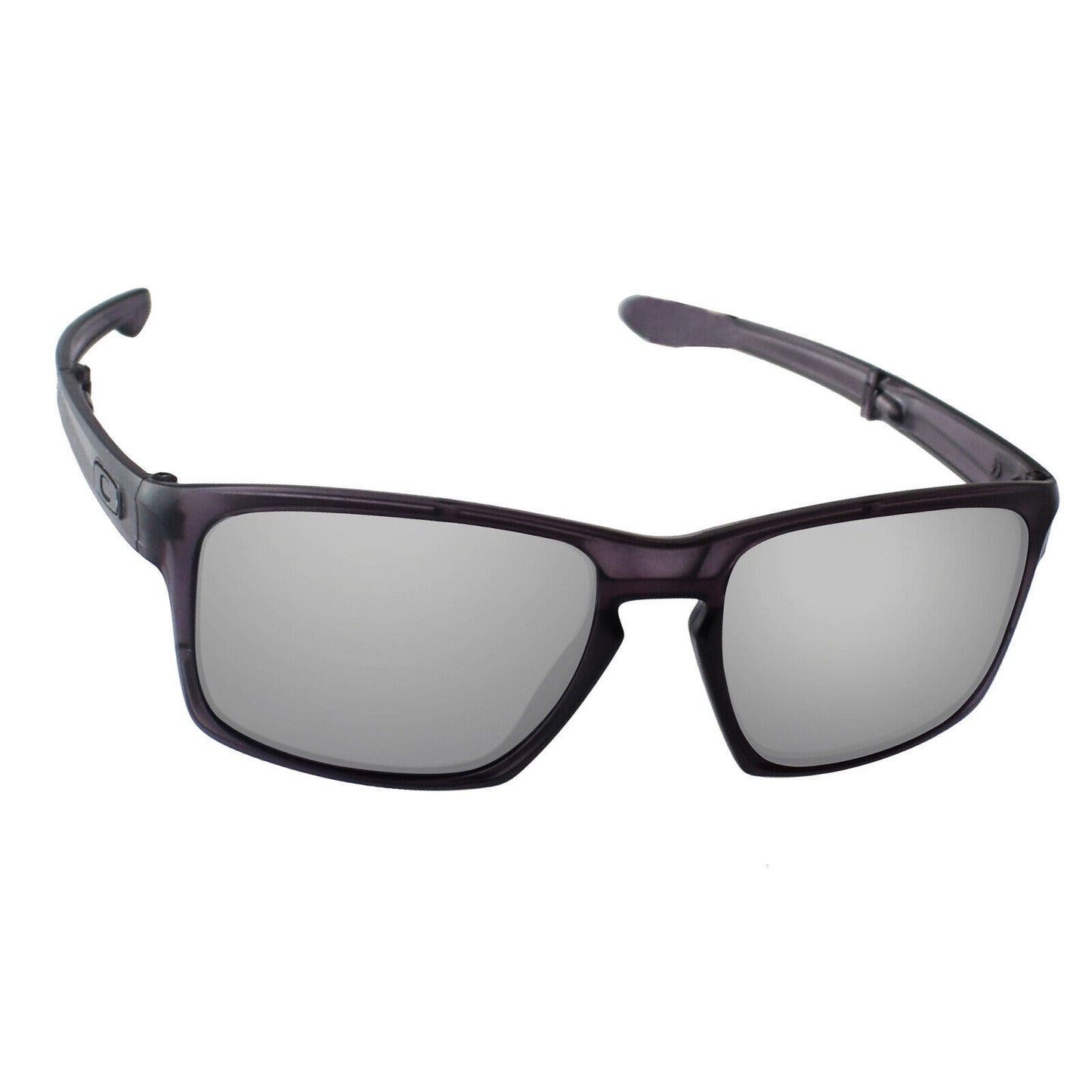 Hawkry Polarized Replacement Lenses for-Oakley Sliver Sunglass Stealth Black