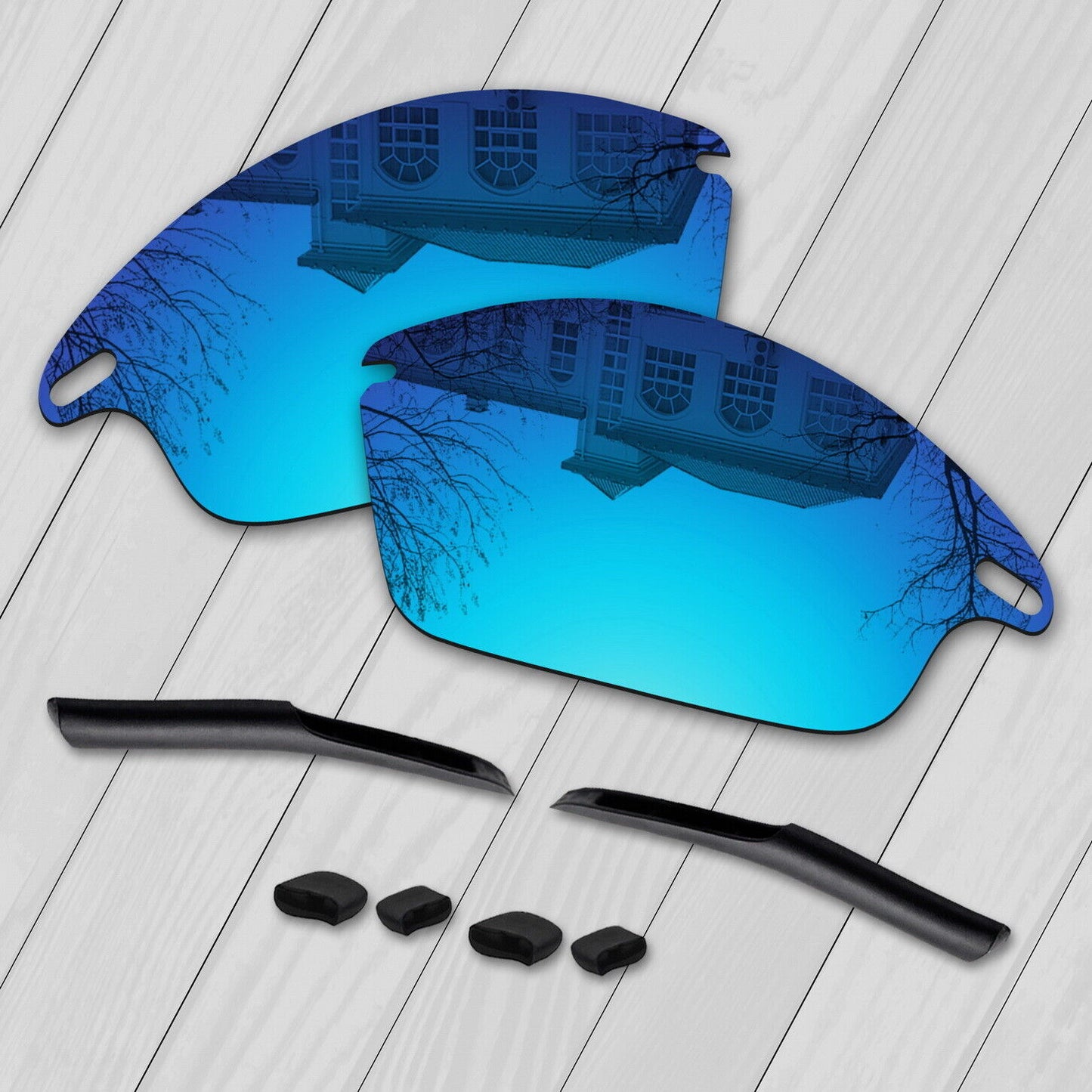 POLARIZED Replacement Lenses&Kit For-Oakley Fast Jacket OO9097 Anti-Scratch Opt