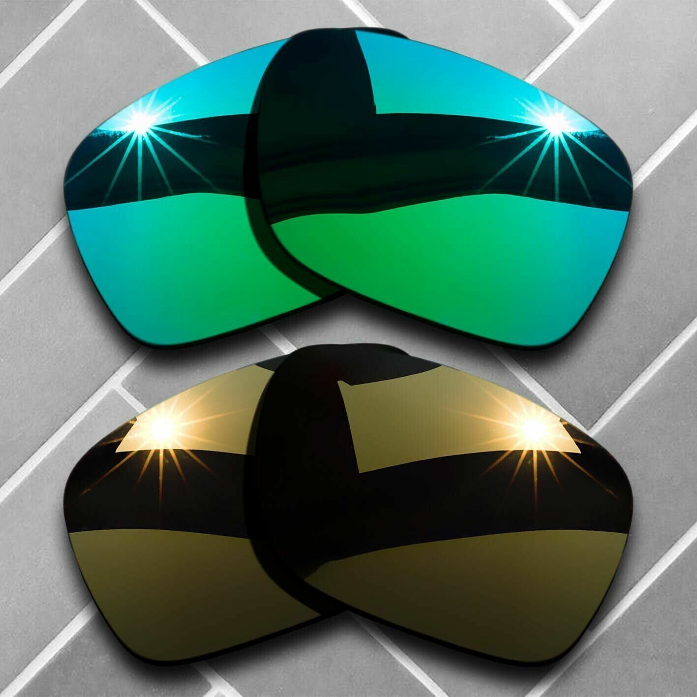 Anti-Scratch Replacement lenses for-Oakley Holbrook Polarized Multiple Choices