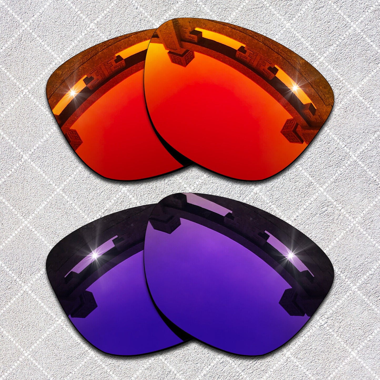 HeyRay Replacement Lenses for Frogskins OO9013 Sunglasses Polarized -Opt