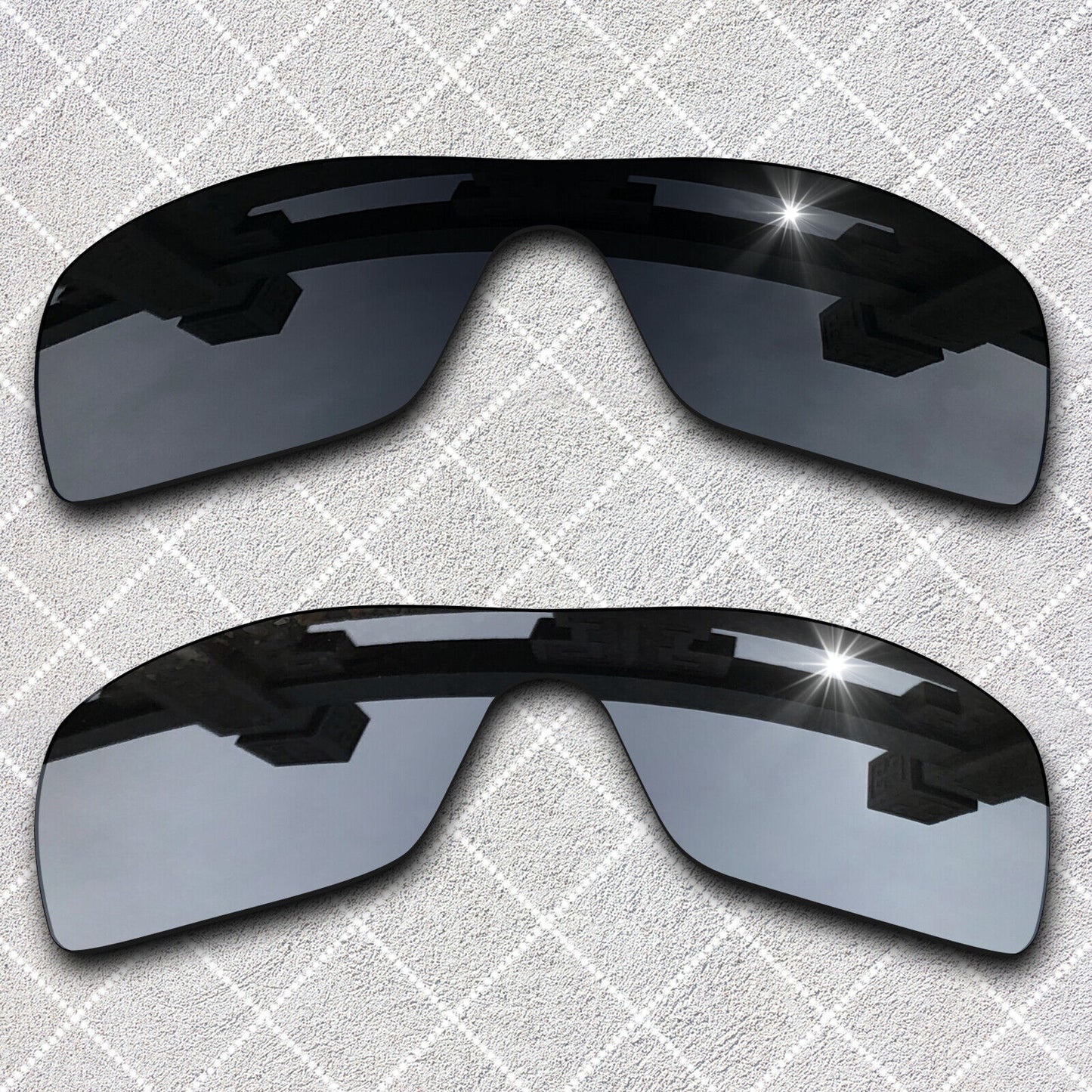 HeyRay Replacement Lenses for Batwolf OO9101 Sunglasses Polarized -Opt