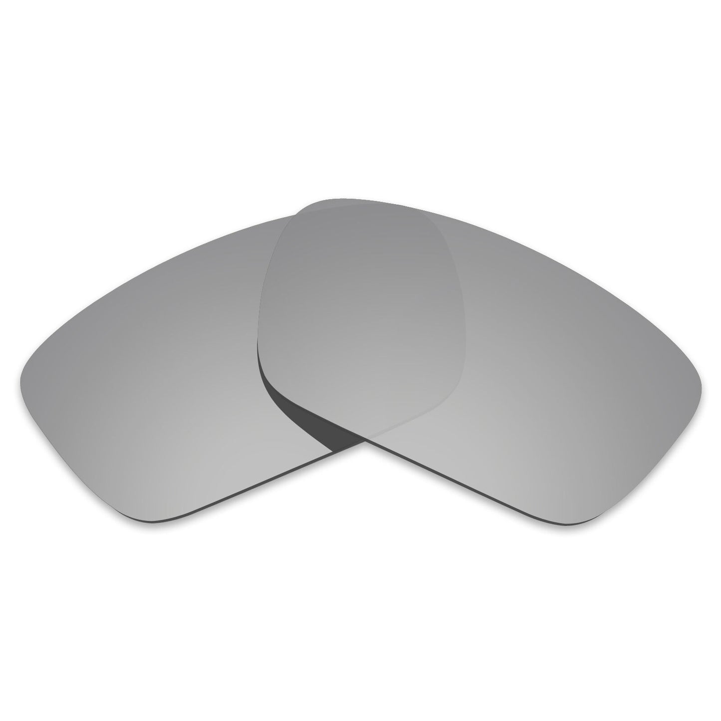Hawkry Polarized Replacement Lens for-Oakley Fuel Cell Sunglass Silver Mirror