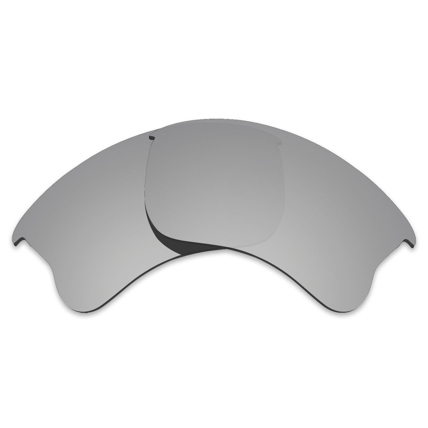 Hawkry Polarized Replacement Lenses for-Oakley Flak Jacket XLJ Silver Titanium