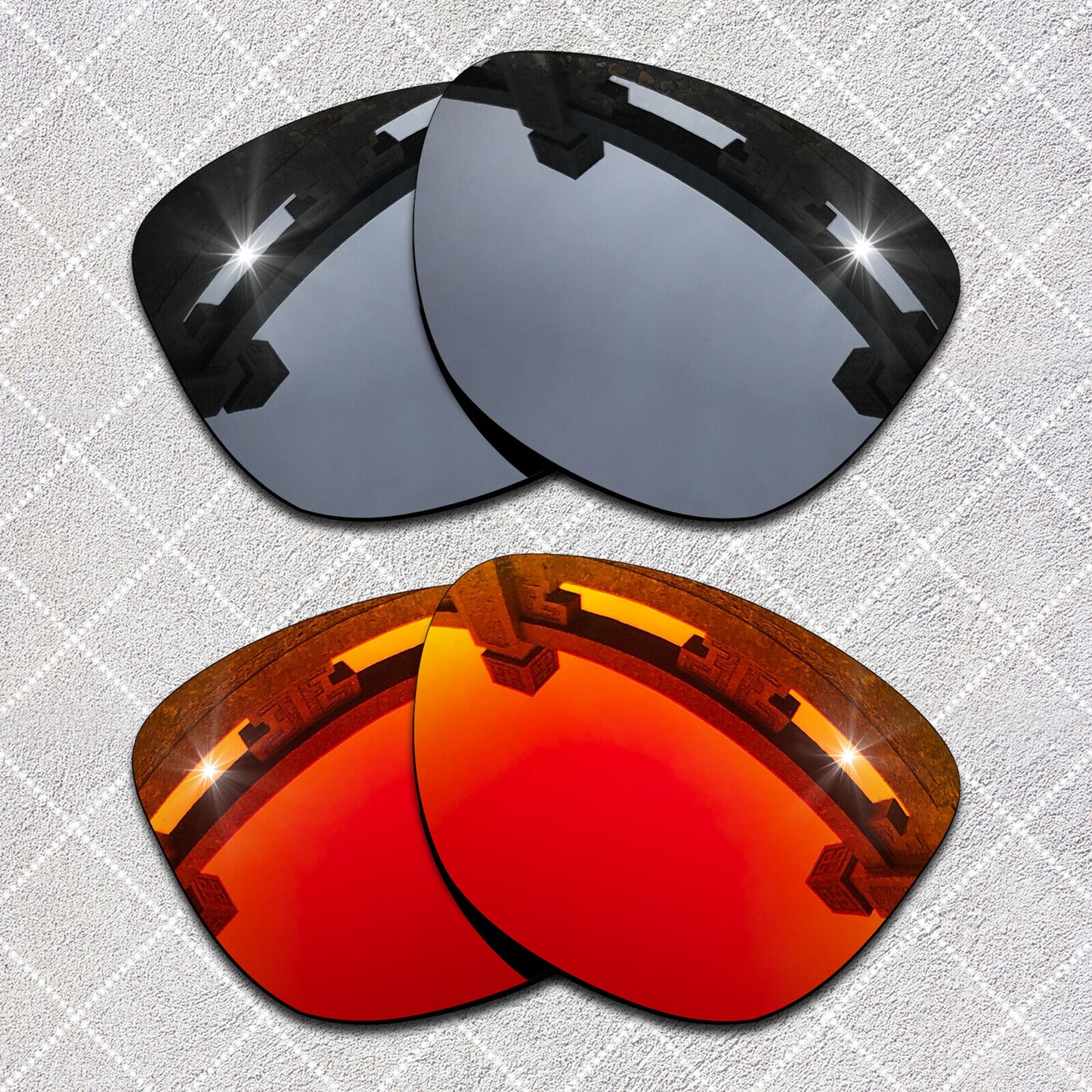 HeyRay Replacement Lenses for Frogskins Hybrid OO9289 Sunglasses Polarized-Opt