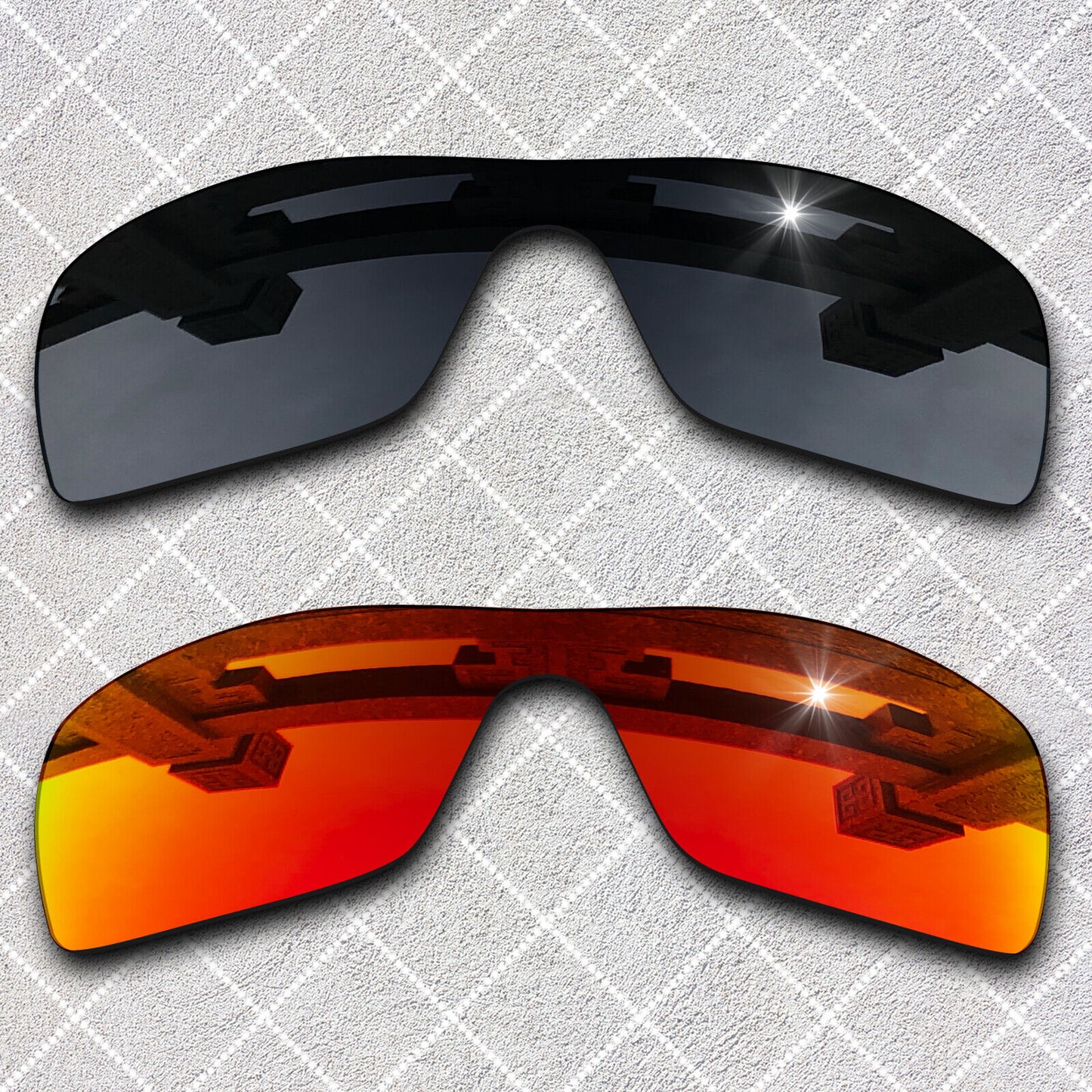 HeyRay Replacement Lenses for Batwolf OO9101 Frame Polarized - Options