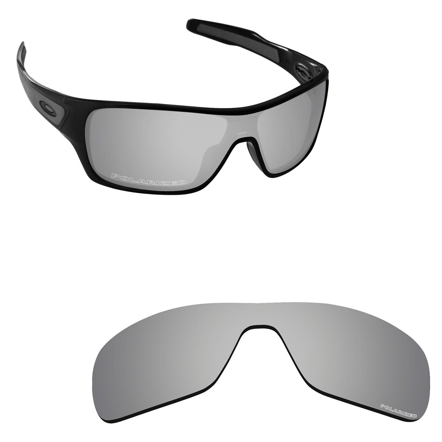 Hawkry Polarized Replacement Lenses for-Oakley Turbine Rotor OO9307 - Multiple