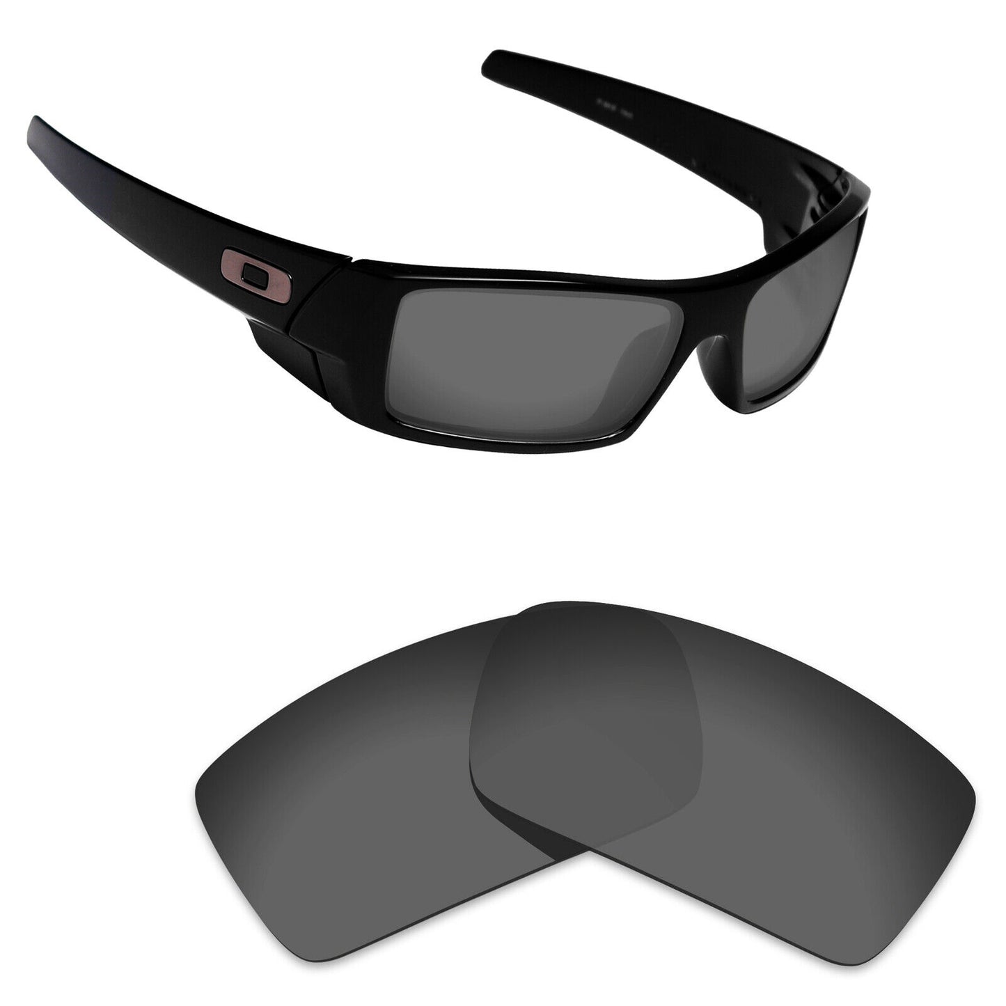 Hawkry Polarized Replacement Lenses for-Oakley Gascan Asian Fit (AF) OO910 - Opt