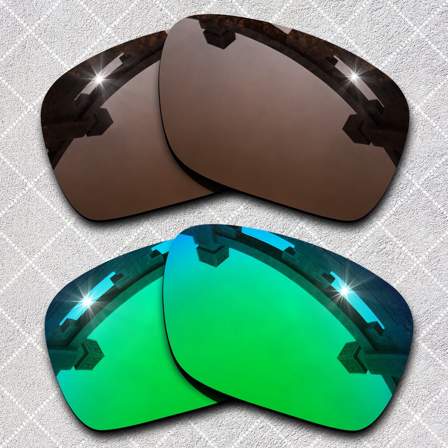 HeyRay Replacement Lenses for Double Edge OO9380 Sunglasses Polarized - Options