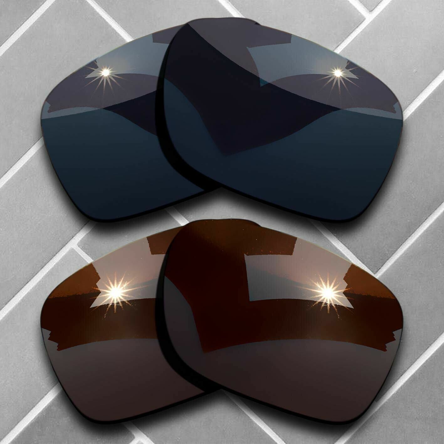 Anti-Scratch Replacement lenses for-Oakley Holbrook Polarized Multiple Choices