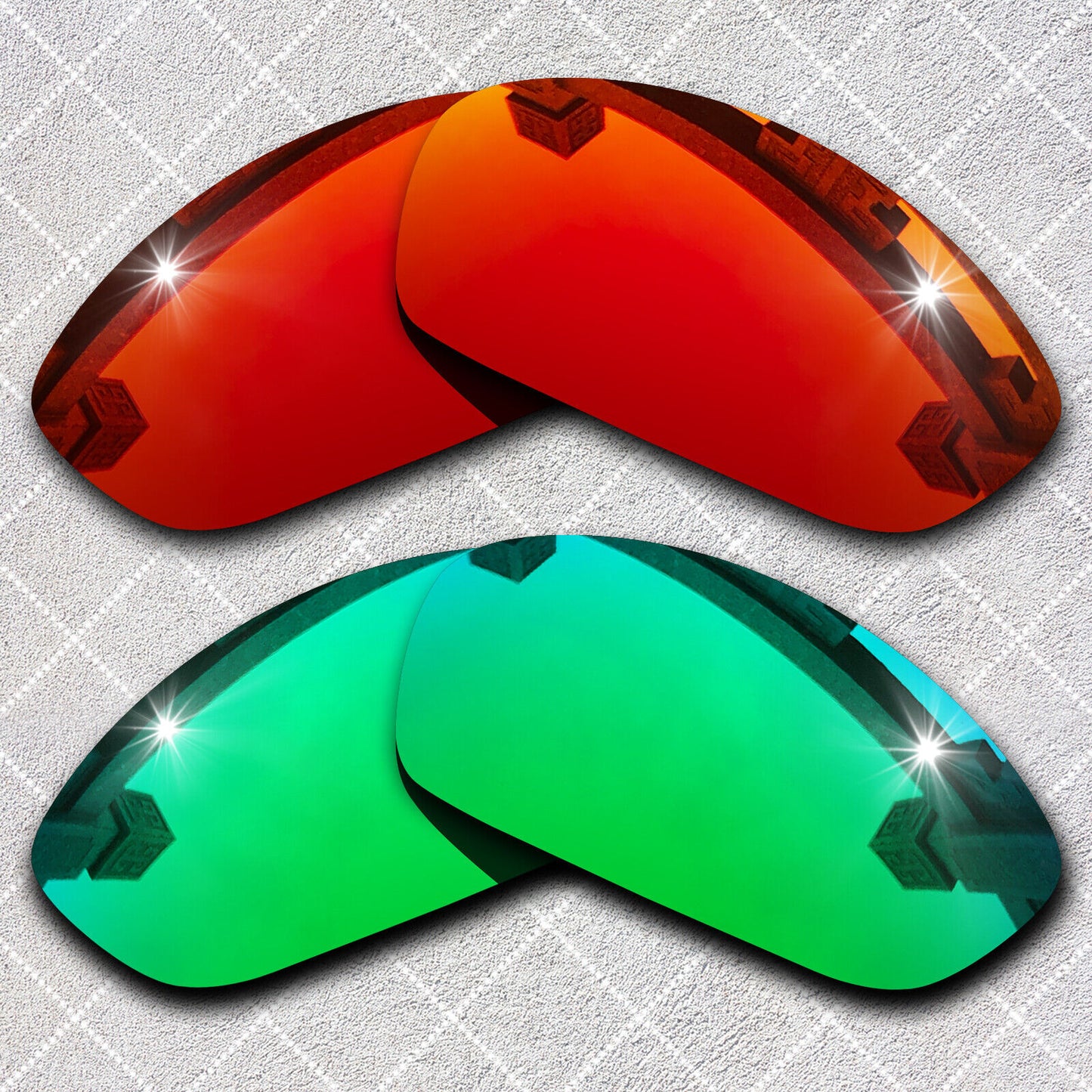 HeyRay Replacement Lenses for Monster Dog Sunglasses Polarized - Options