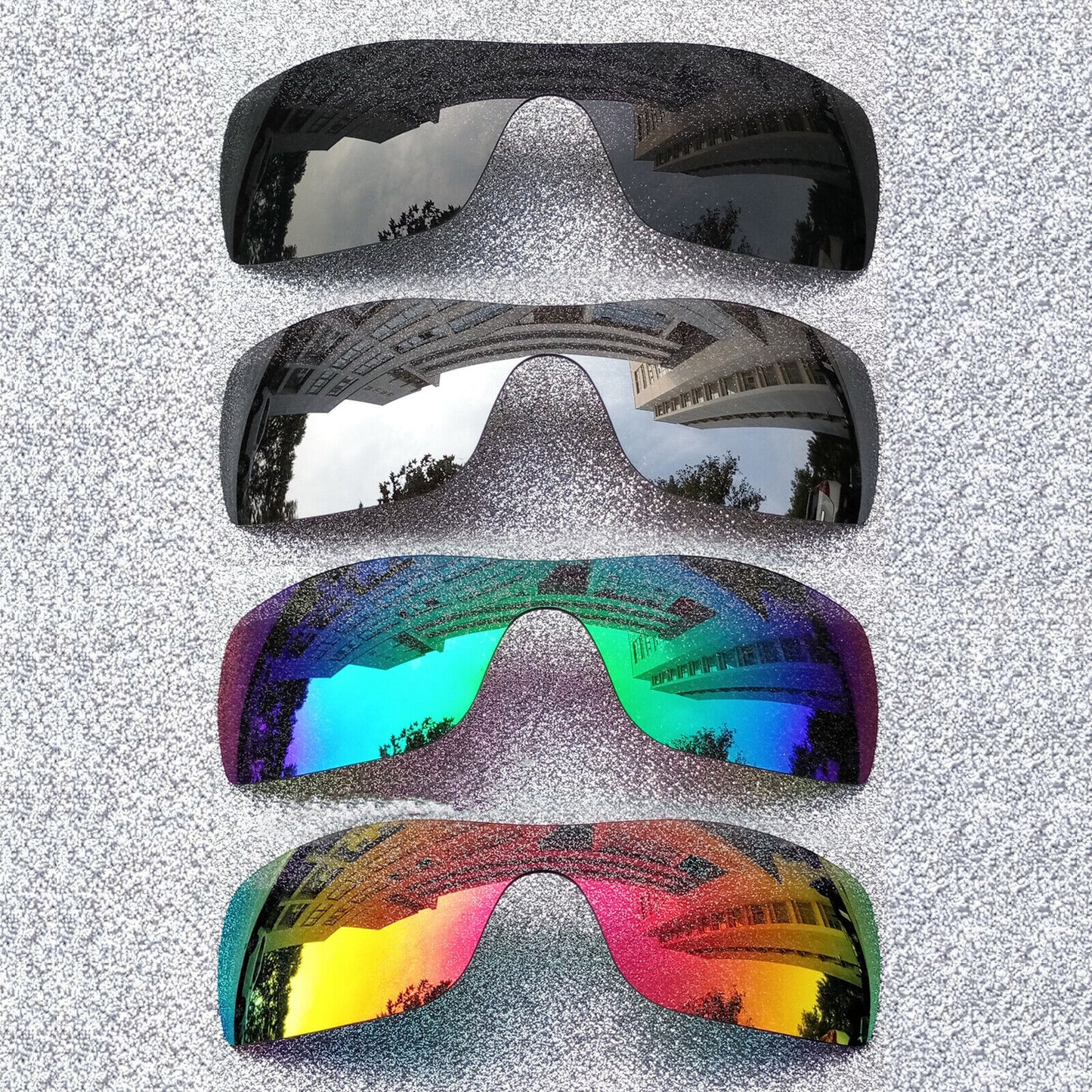 ExpressReplacement Polarized Lenses For-Oakley Batwolf Sunglasses OO9101-Opt