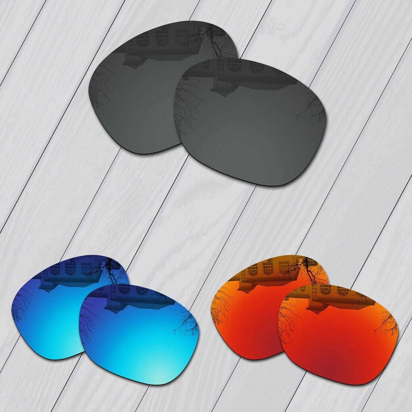 POLARIZED Replacement Lenses For-Oakley Garage Rock OO9175 Sunglass Anti-Scratch