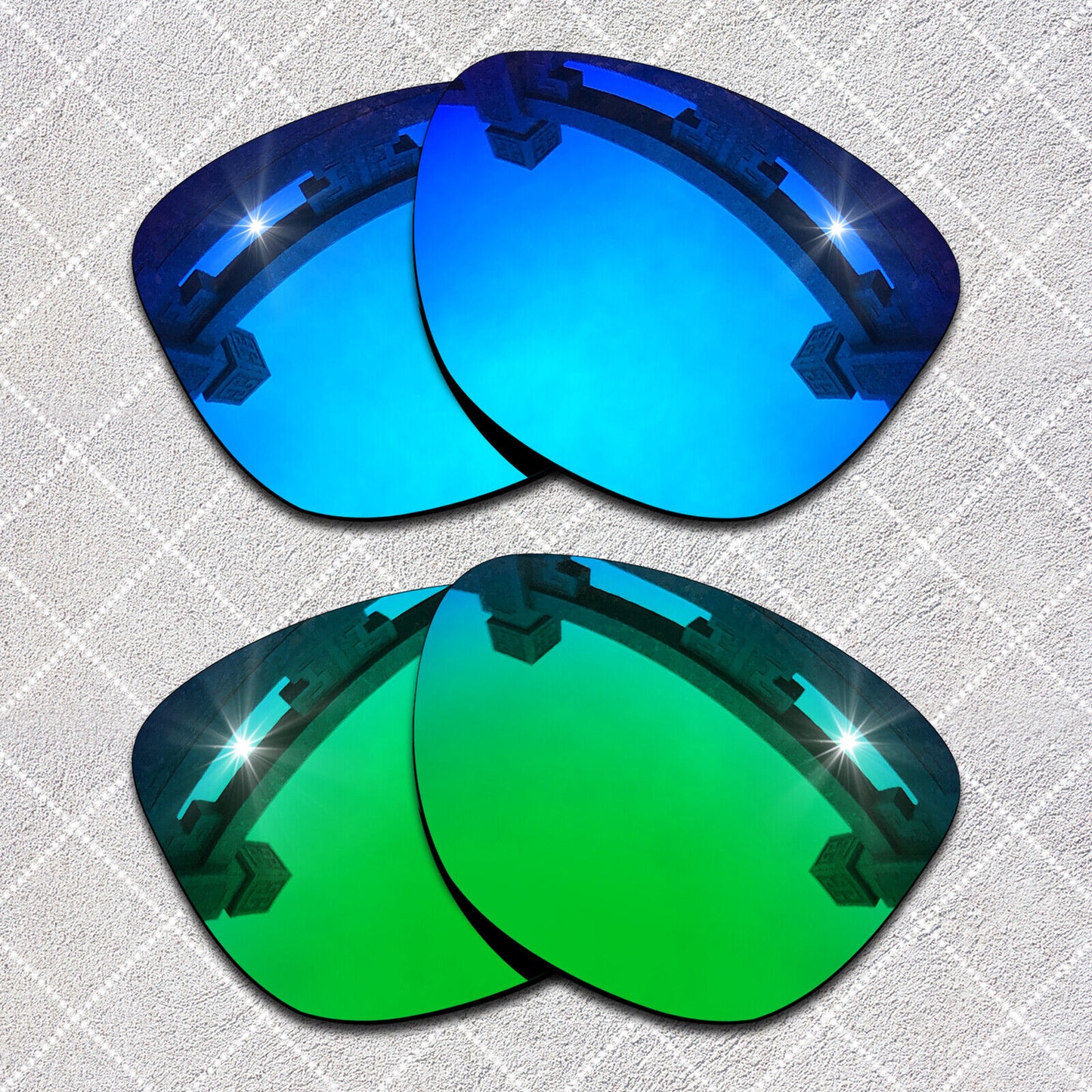 HeyRay Replacement Lenses for Frogskins OO9013 Sunglasses Polarized -Opt