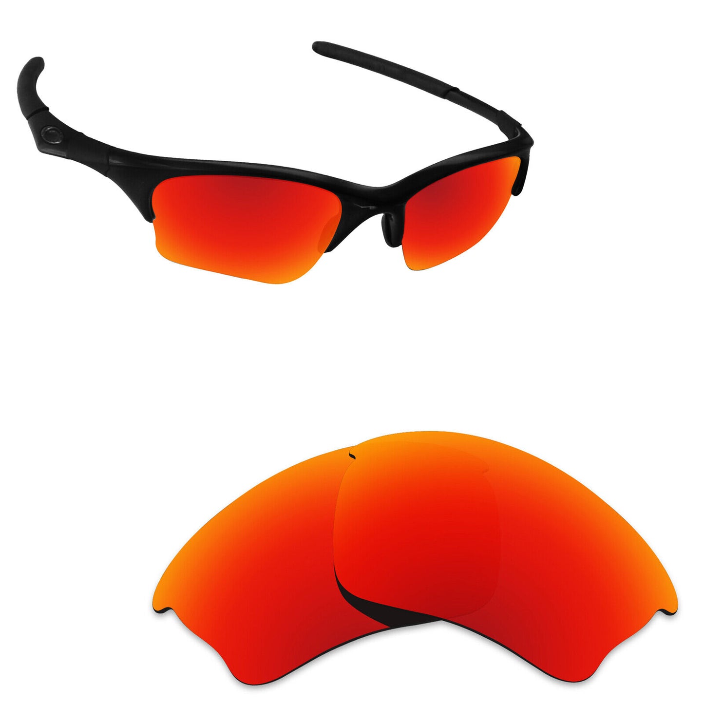 Hawkry Polarized Replacement Lens for-Oakley Half Jacket XLJ Sunglass - Multiple