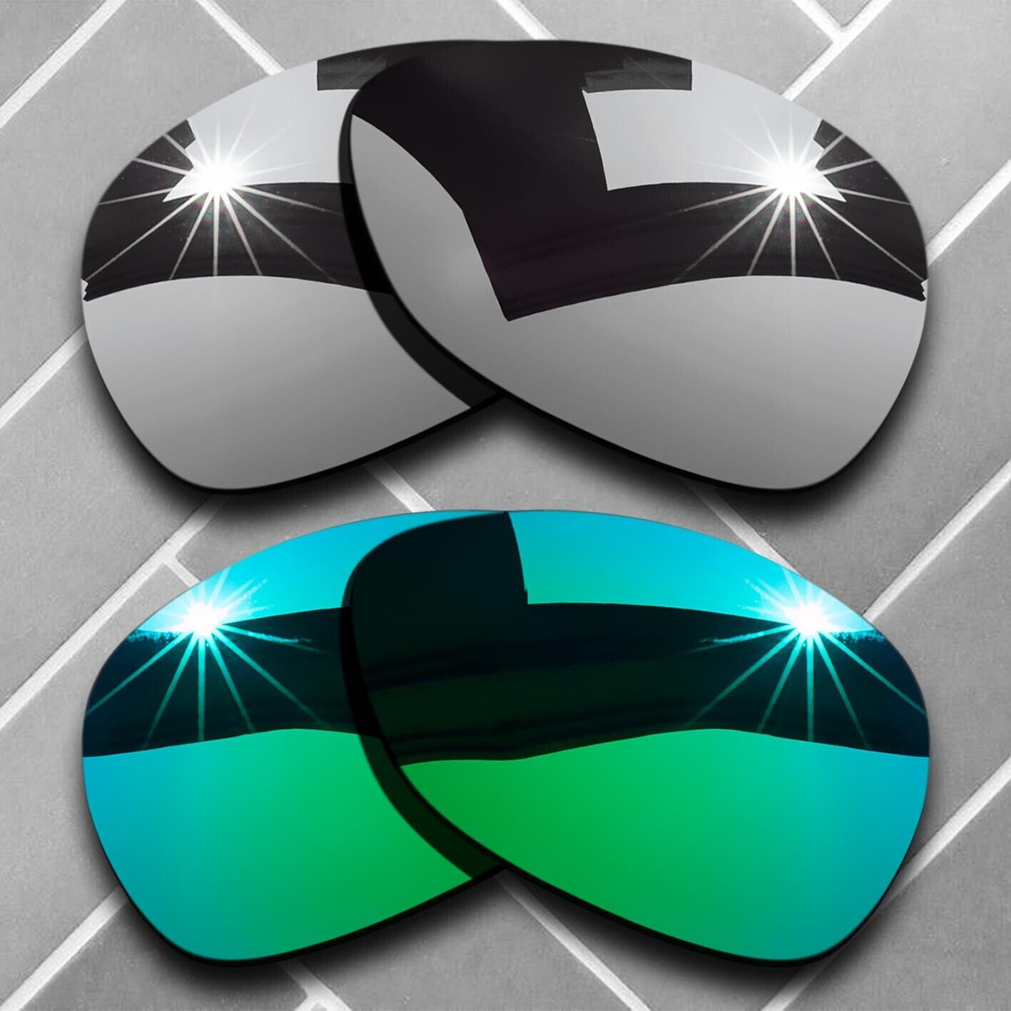 Polarized Anti-Scratch Replacement Lenses for-Oakley Feedback Frame Choices US