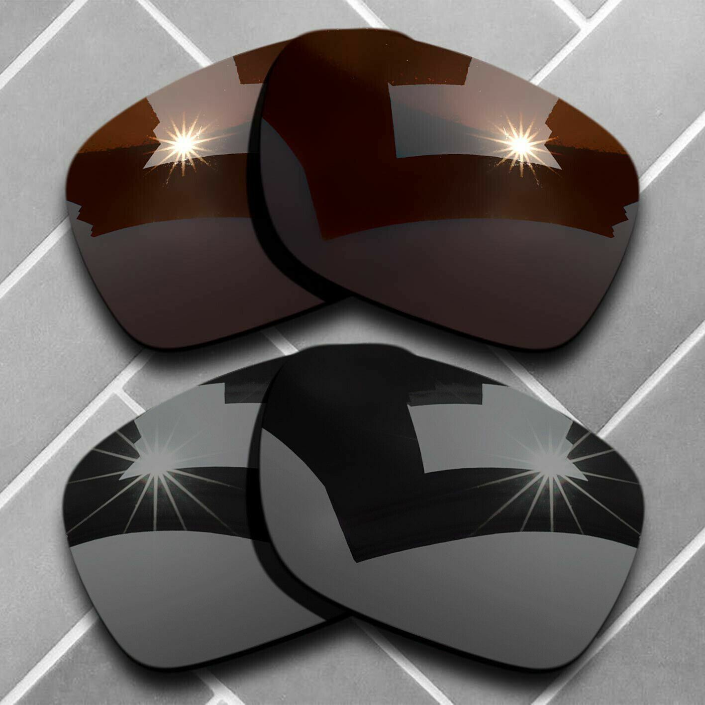 Anti-Scratch Replacement lenses for-Oakley Holbrook Polarized Multiple Choices