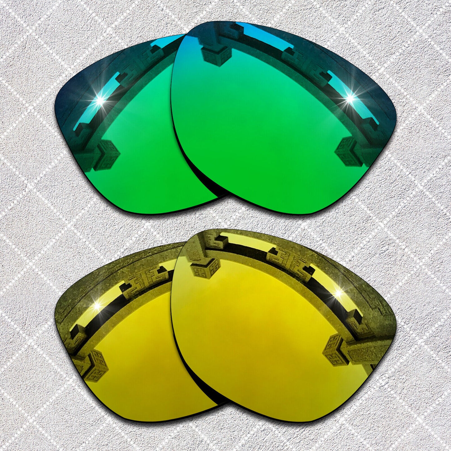 HeyRay Replacement Lenses for Frogskins Hybrid OO9289 Sunglasses Polarized-Opt