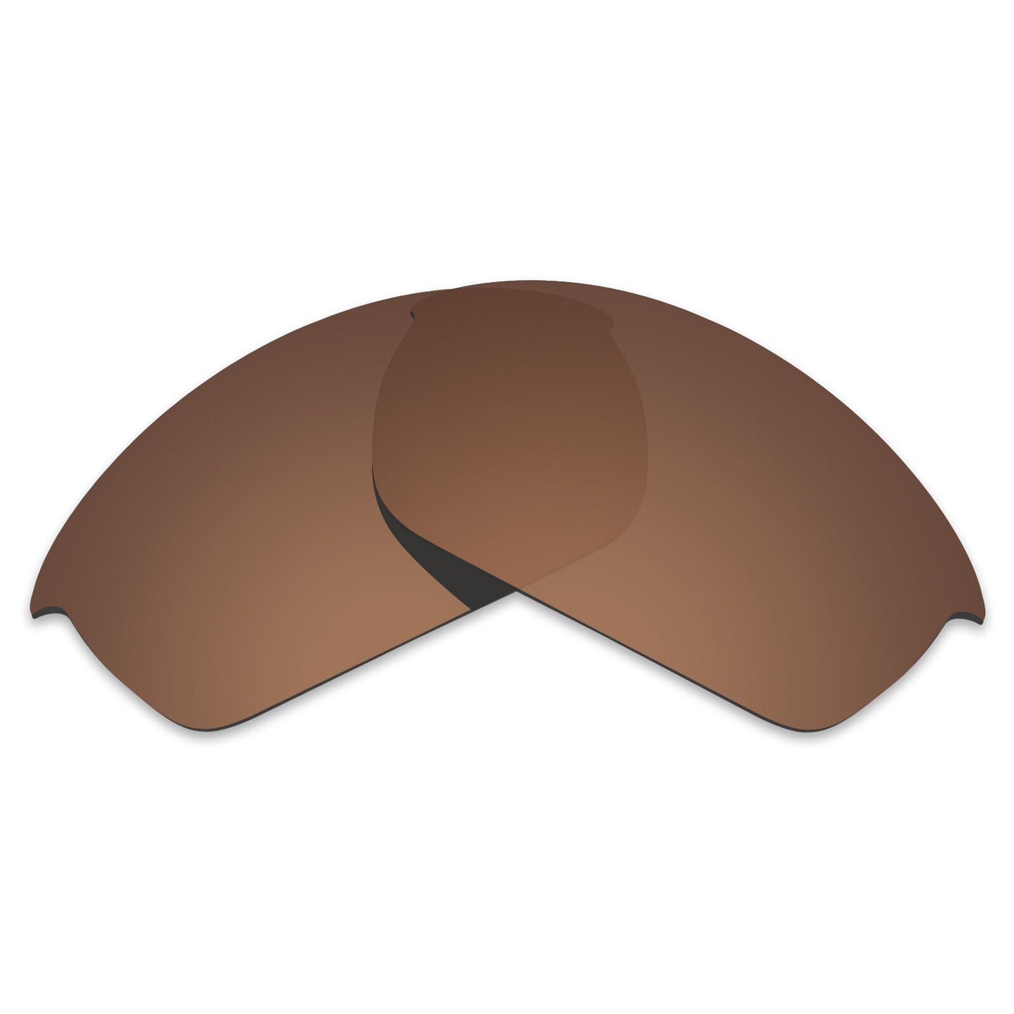 Hawkry Polarized Replacement Lense for-Oakley Flak Jacket Sunglass Bronze Brown