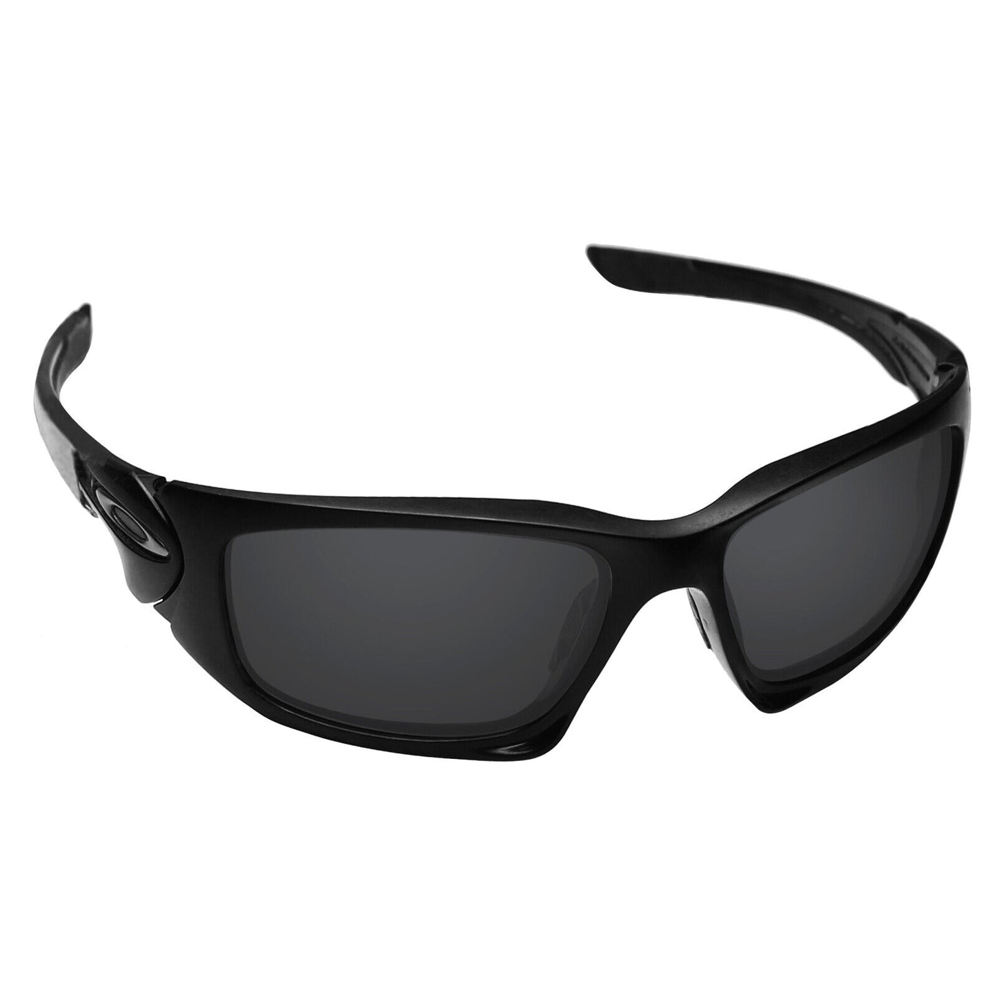 Hawkry Polarized Replacement Lenses for-Oakley Scalpel Sunglass Stealth Black