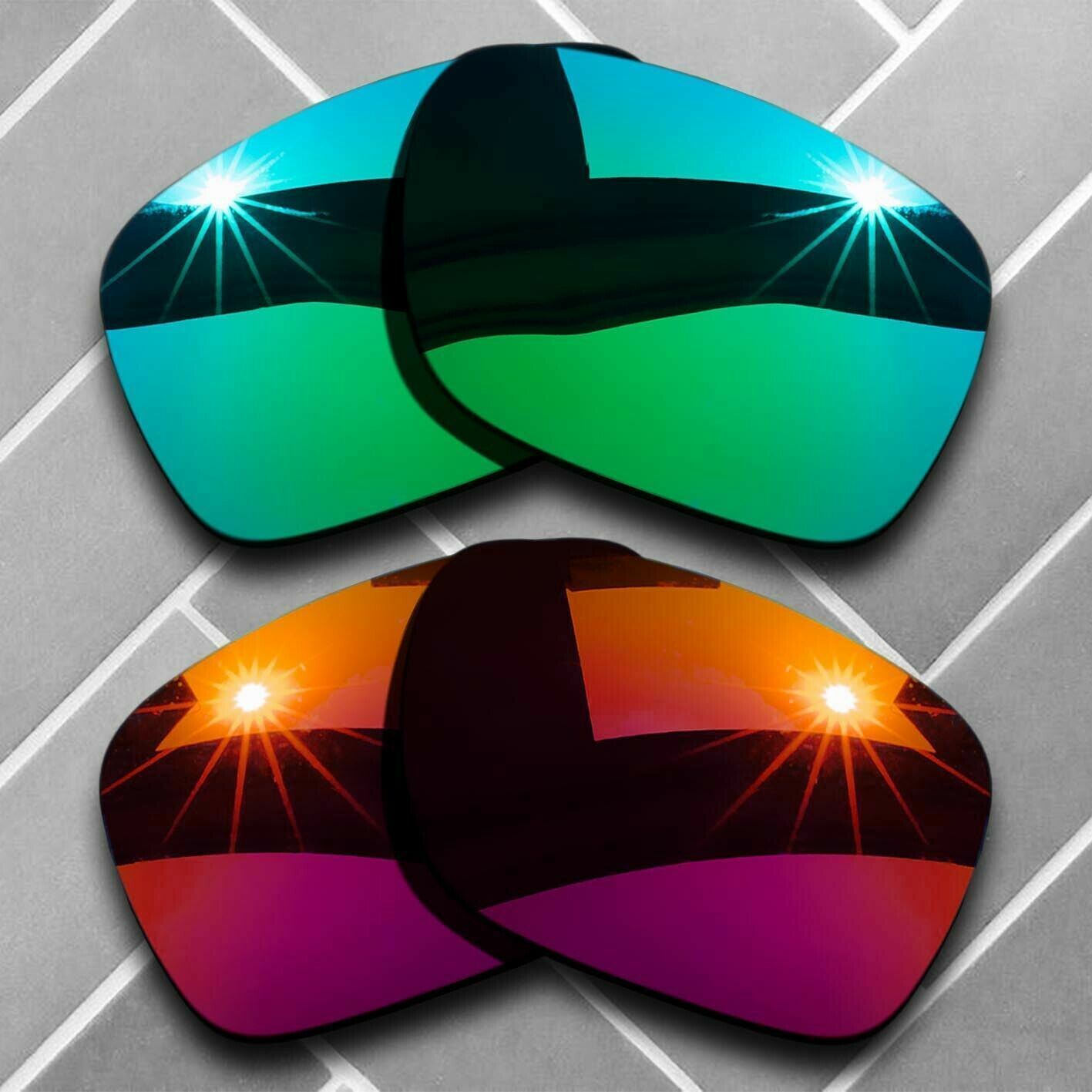 Anti-Scratch Replacement lenses for-Oakley Holbrook Polarized Multiple Choices