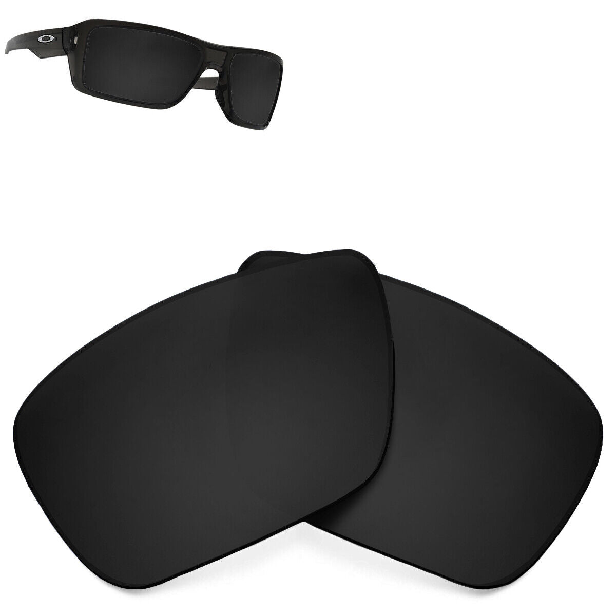 LenSwitch Polarized Replacement Lenses for Oakley Double Edge Sunglasses Iridium