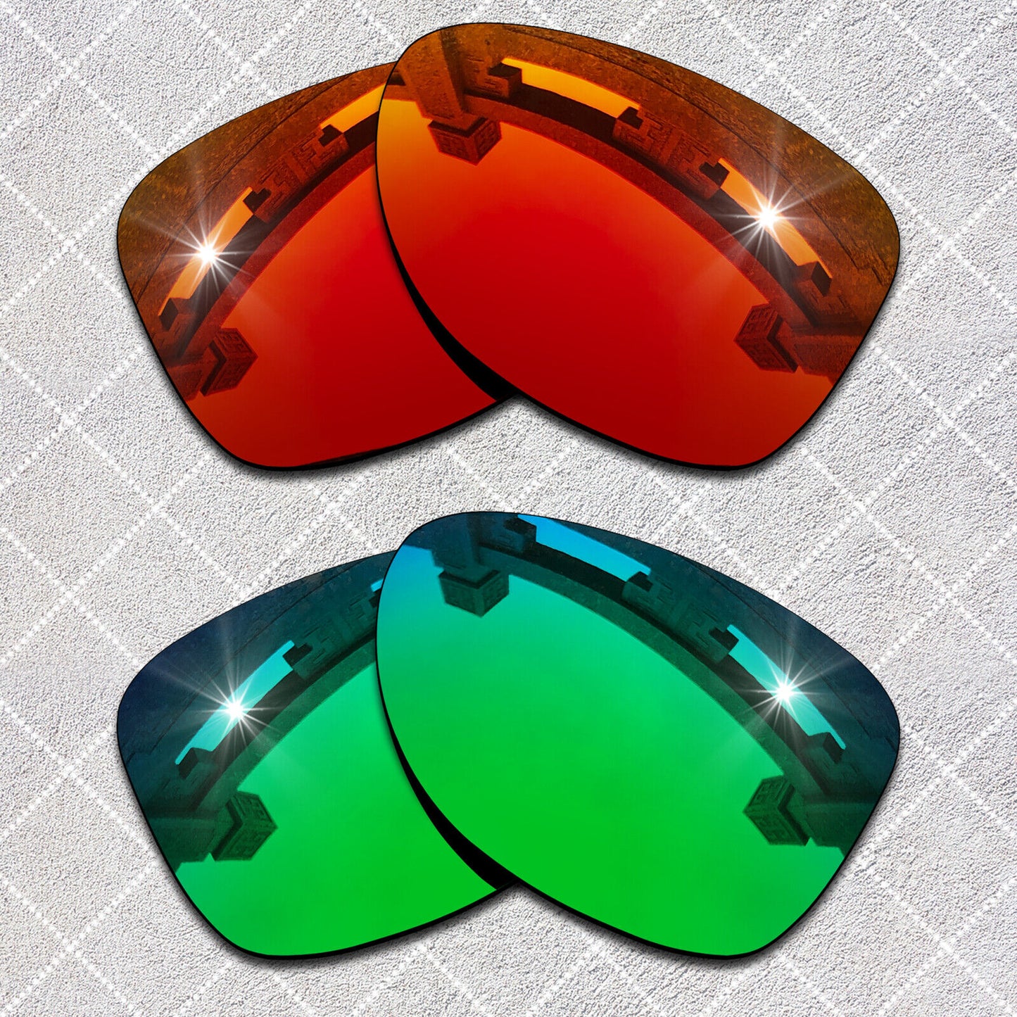 HeyRay Replacement Lenses for Crosshair 2012 OO4060 Sunglasses Polarized - Opt