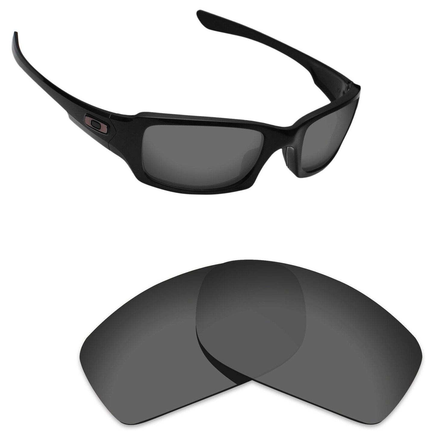 Hawkry Polarized Replacement Lenses for-Oakley Fives Squared Sunglass - Multiple