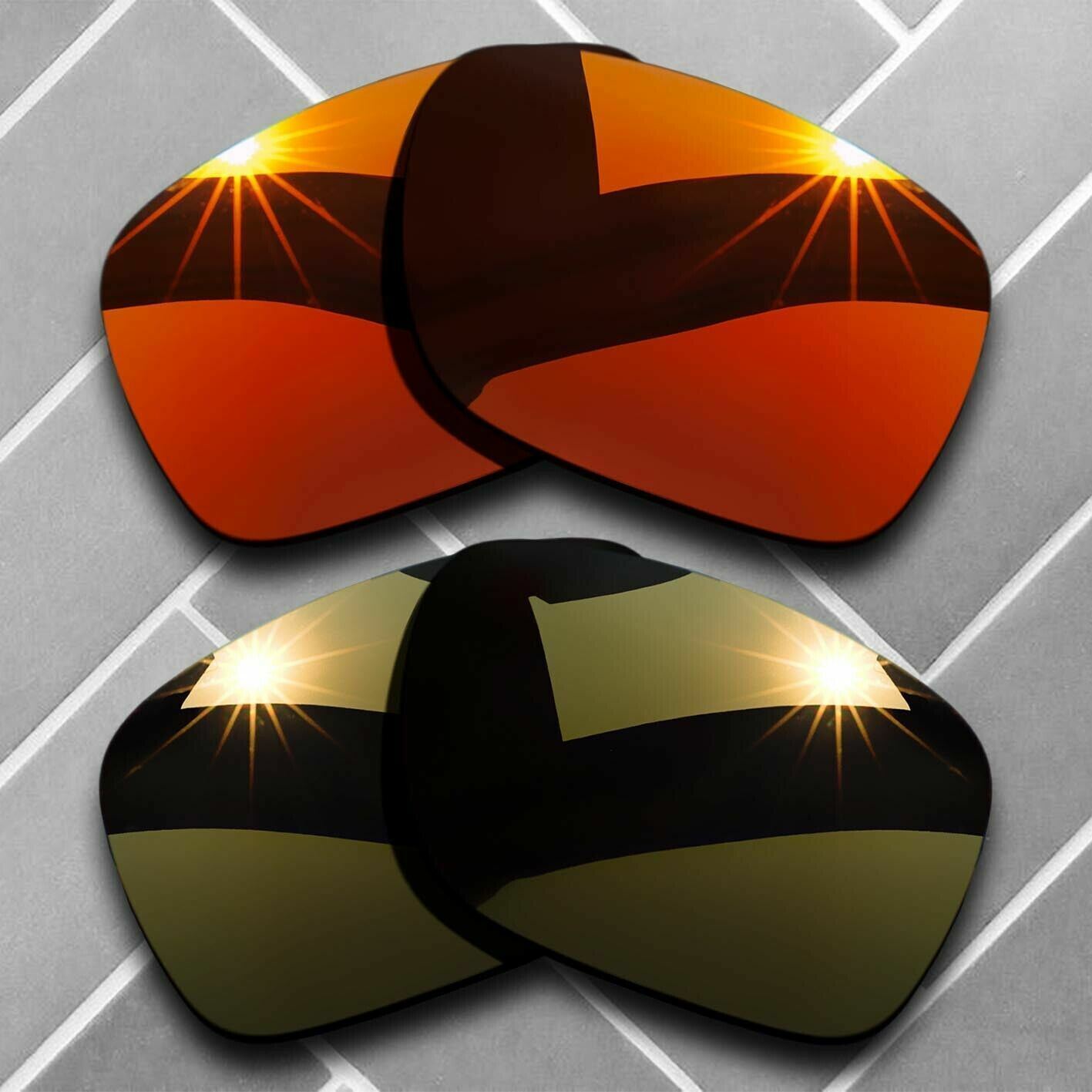 Anti-Scratch Replacement lenses for-Oakley Holbrook Polarized Multiple Choices