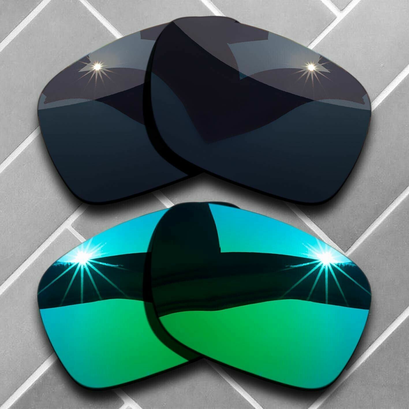 Anti-Scratch Replacement lenses for-Oakley Holbrook Polarized Multiple Choices