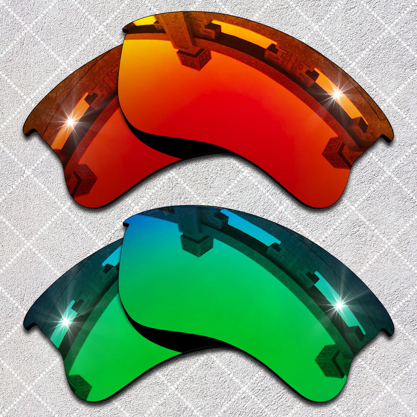 HeyRay Replacement Lenses for Half Jacket XLJ Sunglasses Polarized - Options