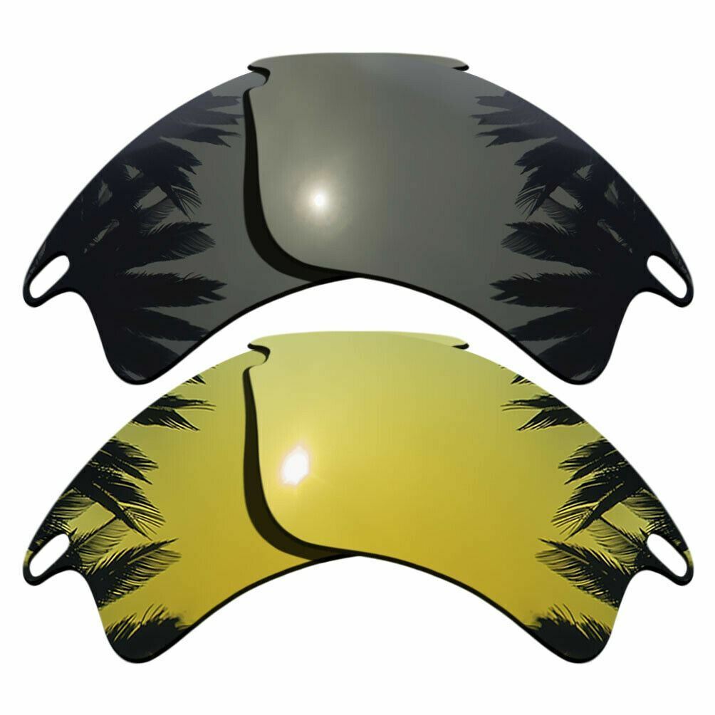 Polarized Replacement Lenses for-Oakley Fast Jacket XL Multiple-Options