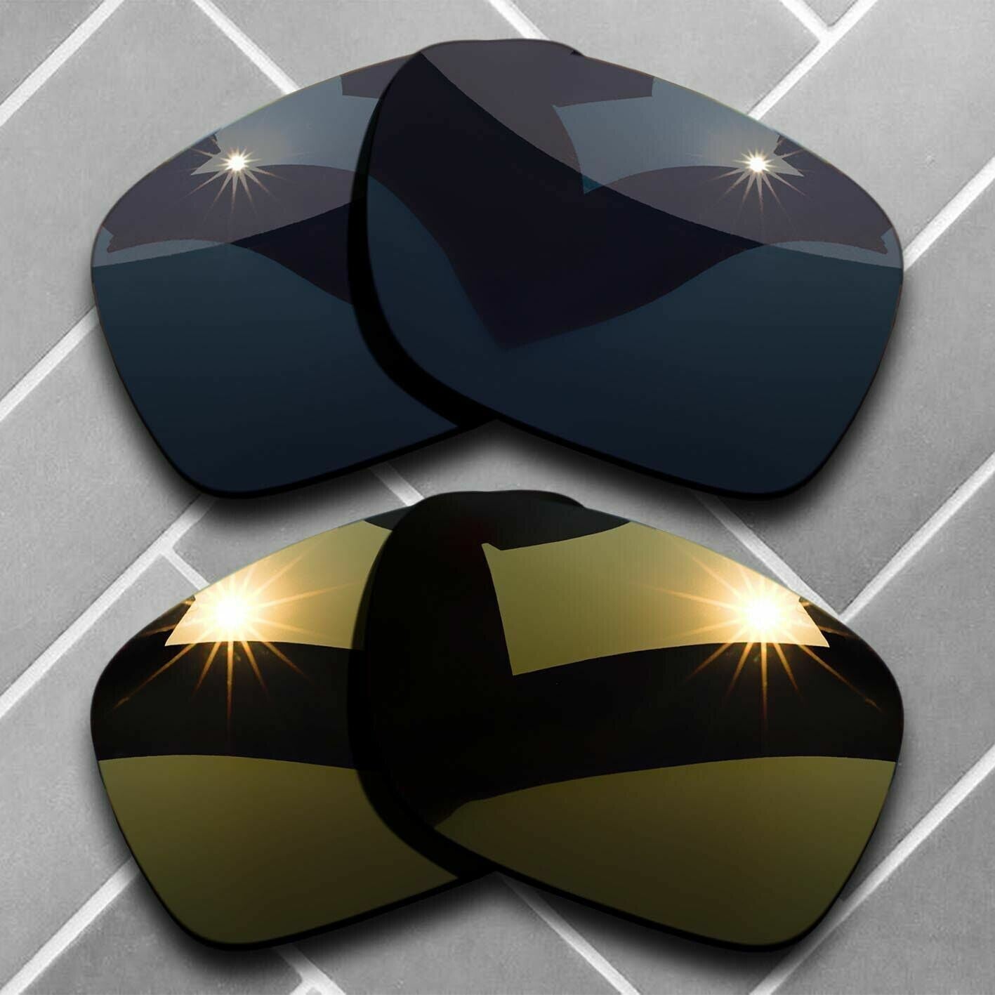 Anti-Scratch Replacement lenses for-Oakley Holbrook Polarized Multiple Choices